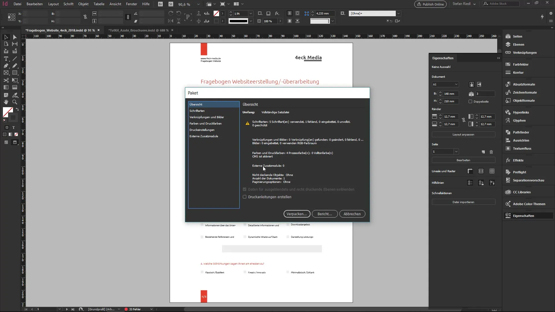 InDesign CC 14.0: Neuheiten für effizientere Arbeitsabläufe