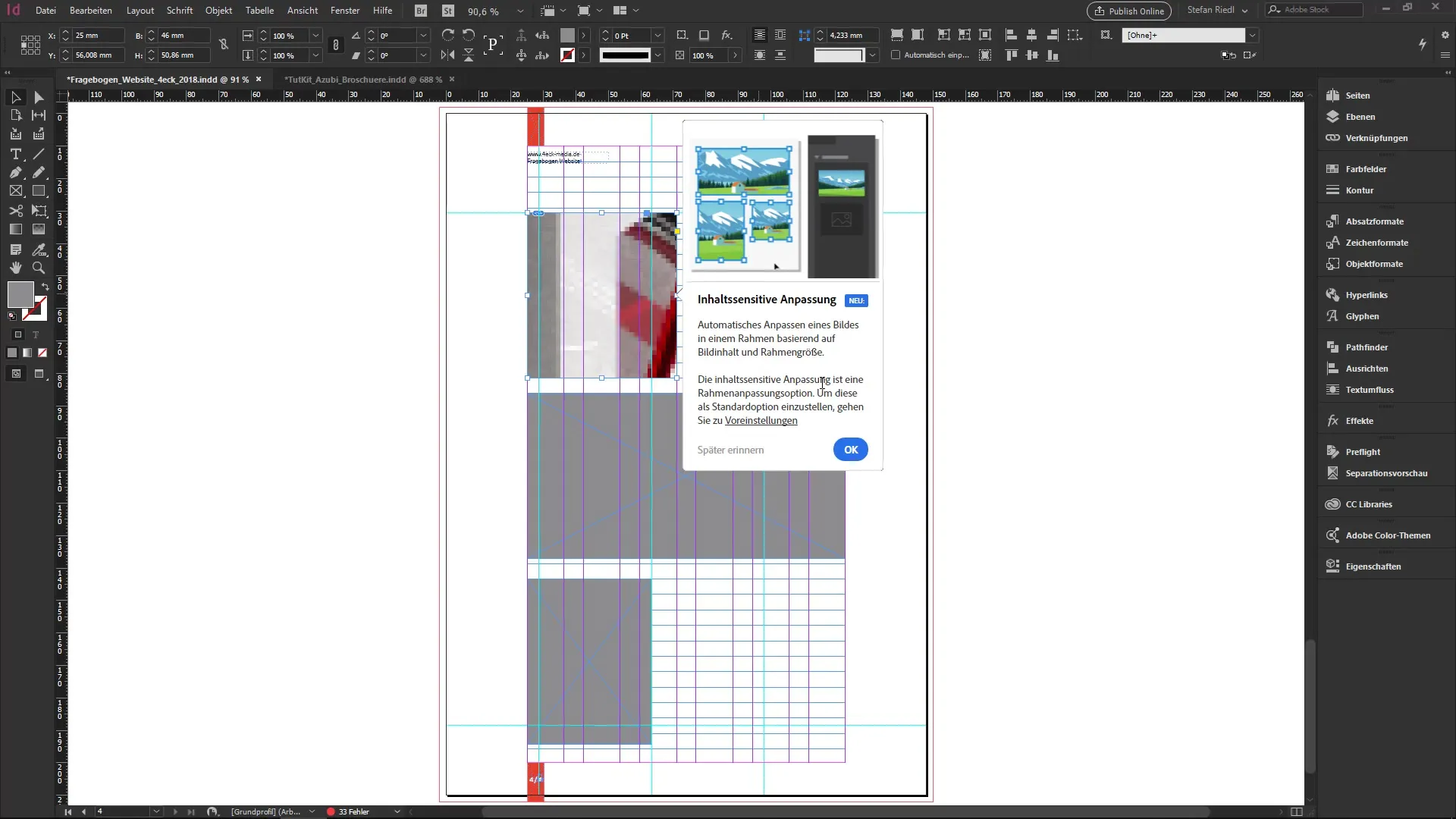InDesign CC 14.0: Neuheiten für effizientere Arbeitsabläufe