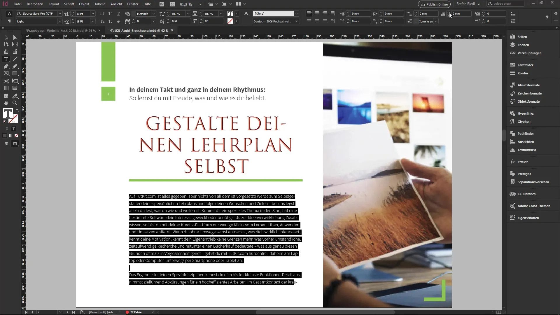 InDesign CC 14.0: Neuheiten für effizientere Arbeitsabläufe