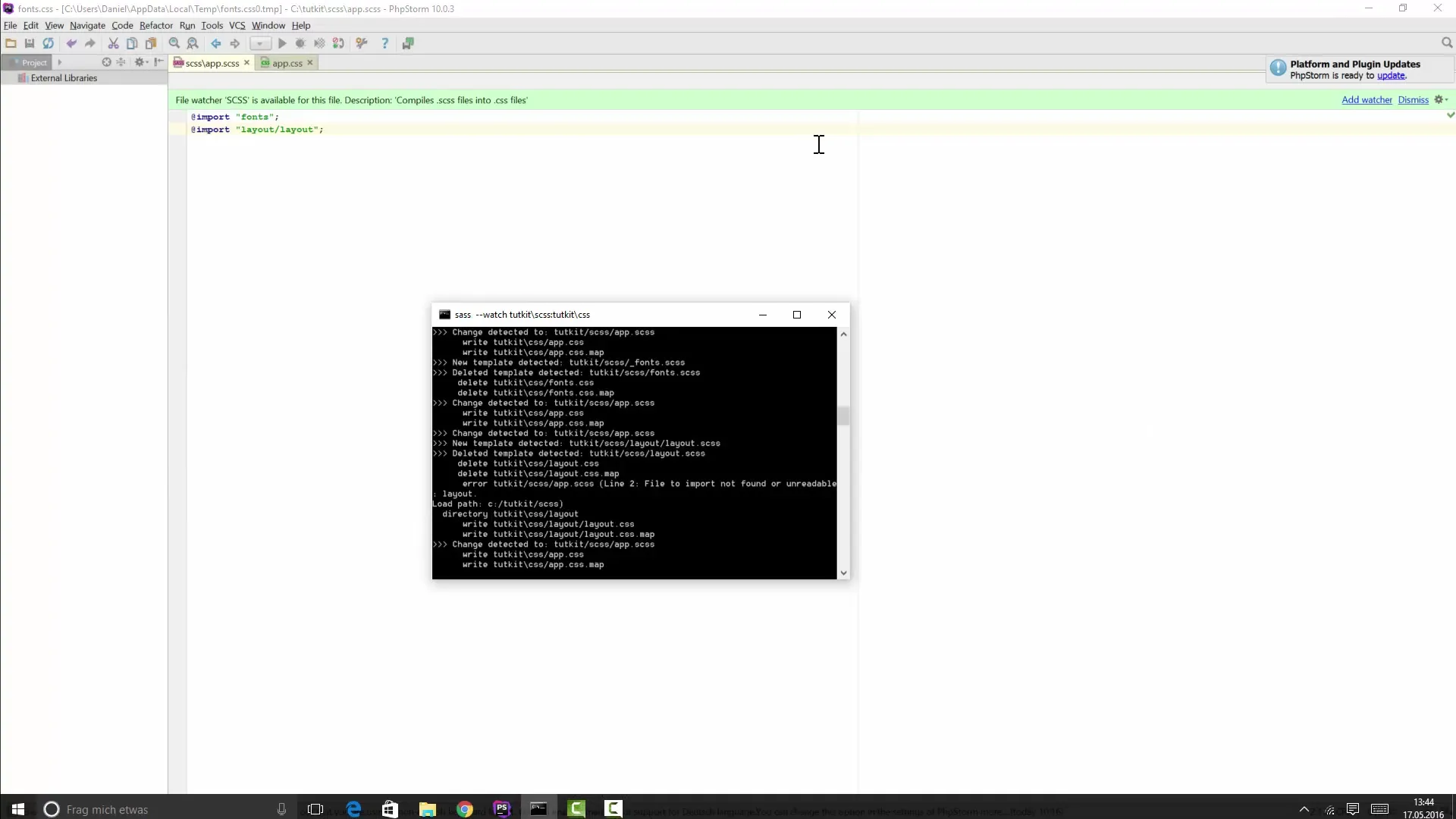 Combinare i file SCSS - Consigli e trucchi per la strutturazione