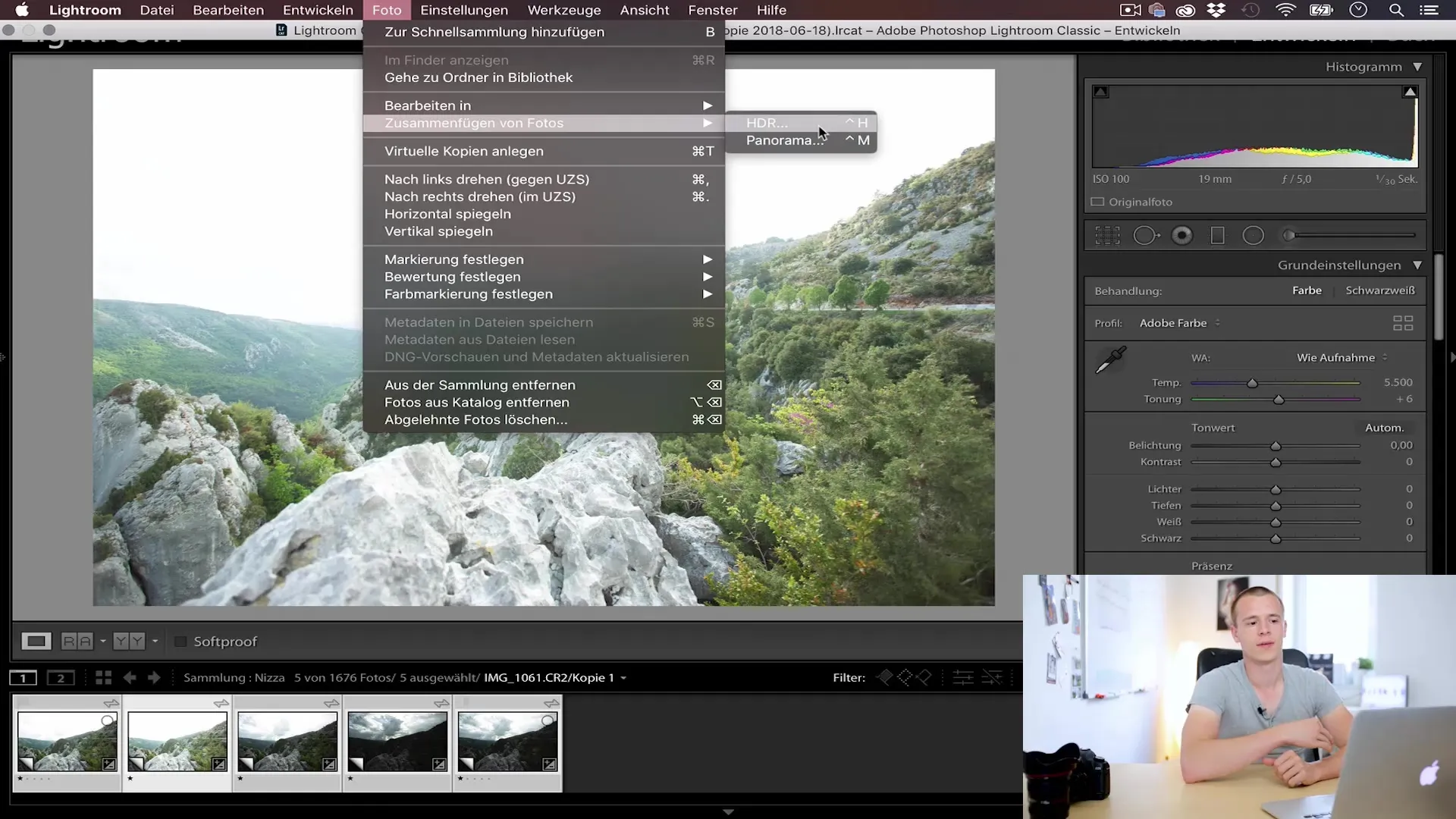 Edición de imágenes HDR con Lightroom Classic CC paso a paso