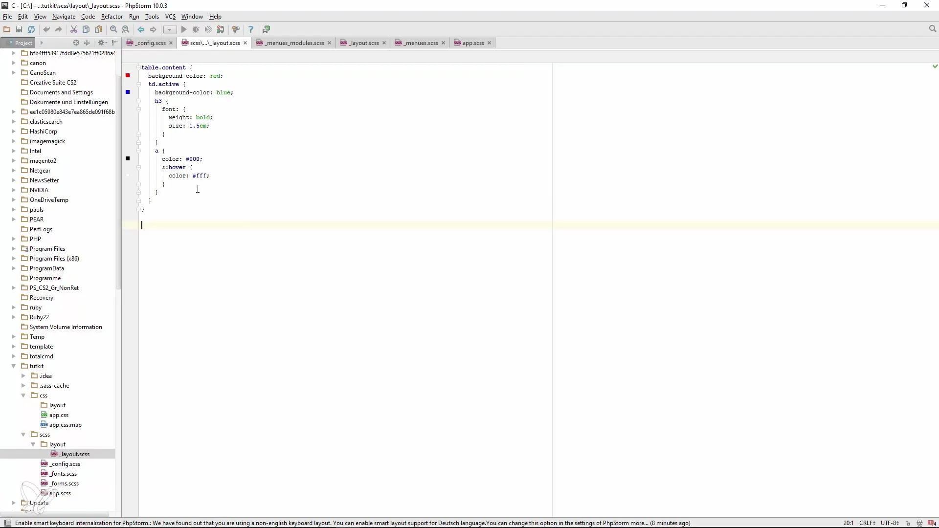 Kyndig arv i CSS med Sass