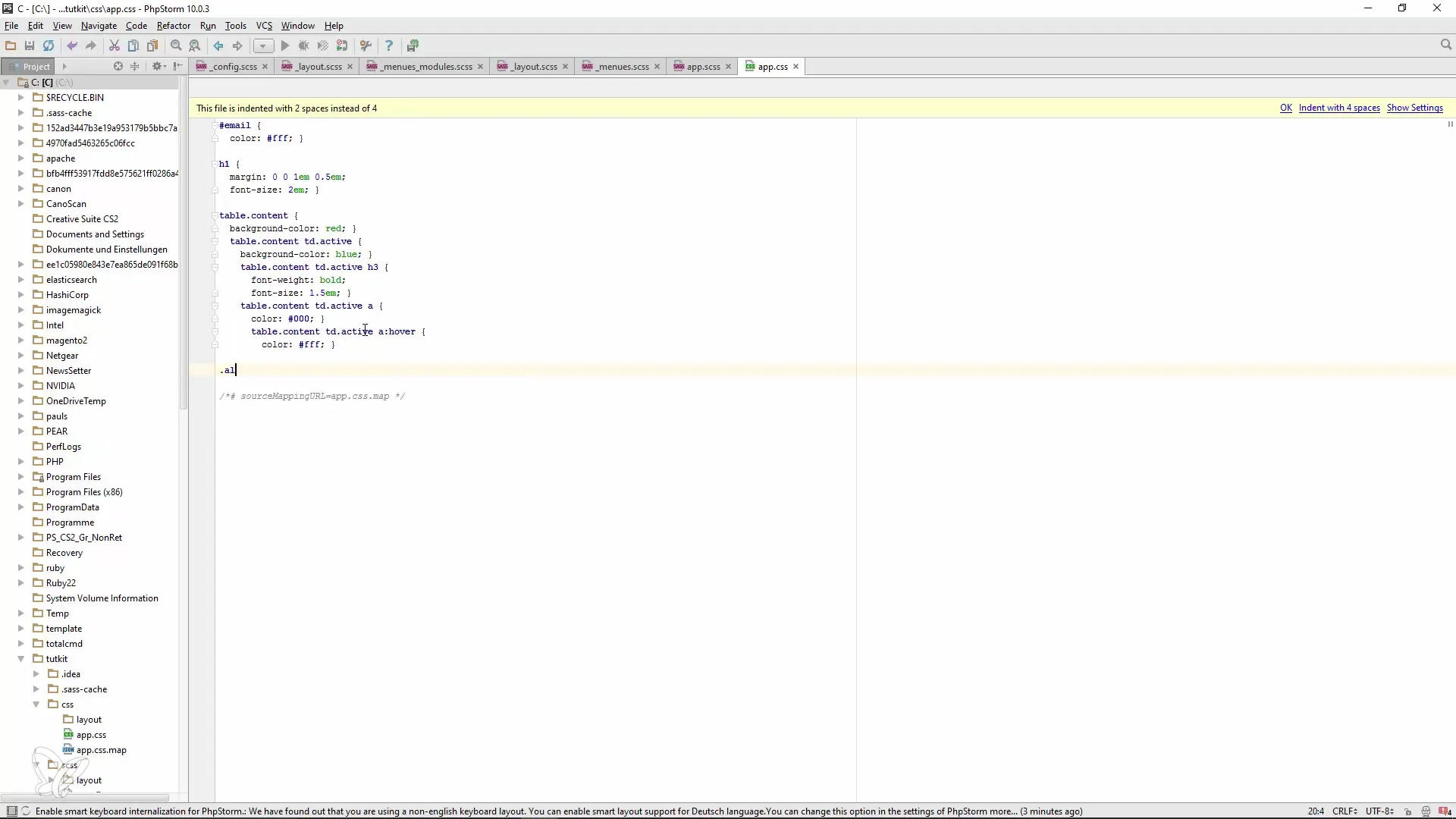 Kyndig arv i CSS med Sass