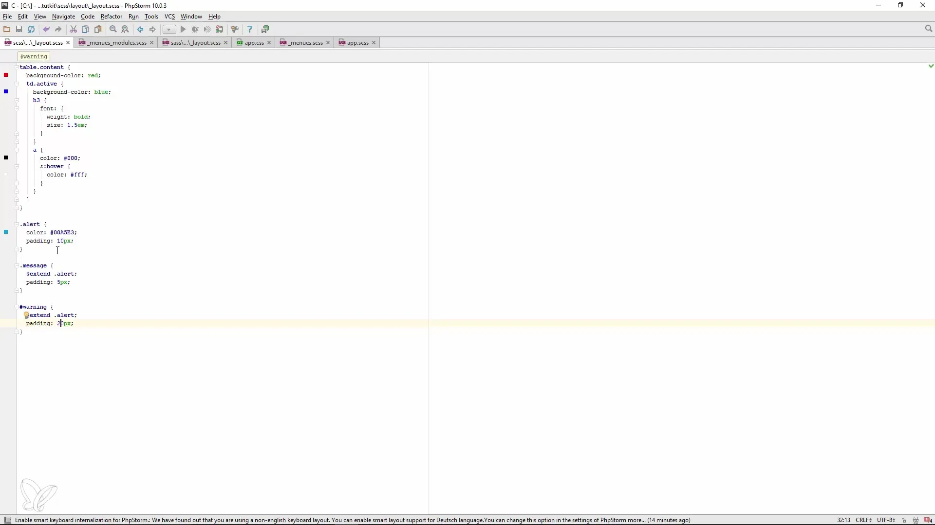Kyndig arv i CSS med Sass