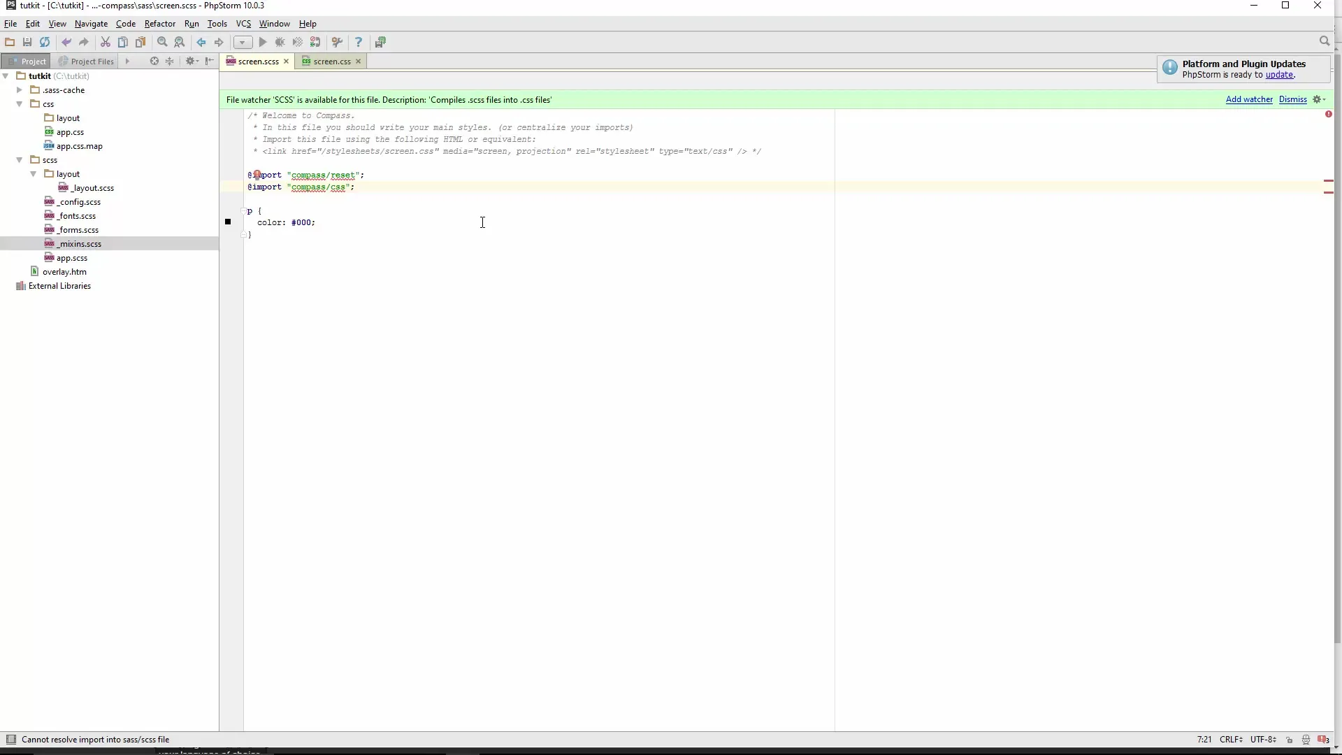 Tõhus töö Compass'i ja CSS3-ga kaasaegse veebi disaini jaoks