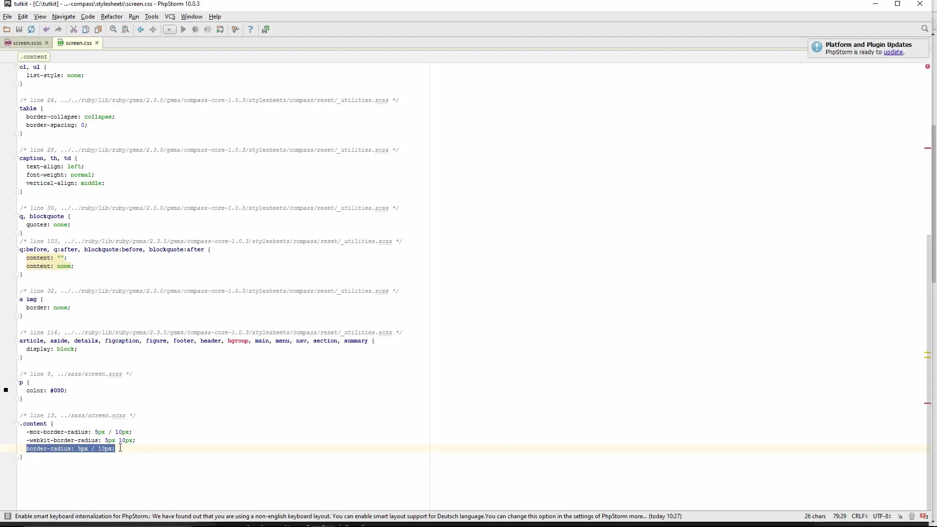 Efektiivne töö Compassi ja CSS3-ga kaasaegse veebi disaini jaoks