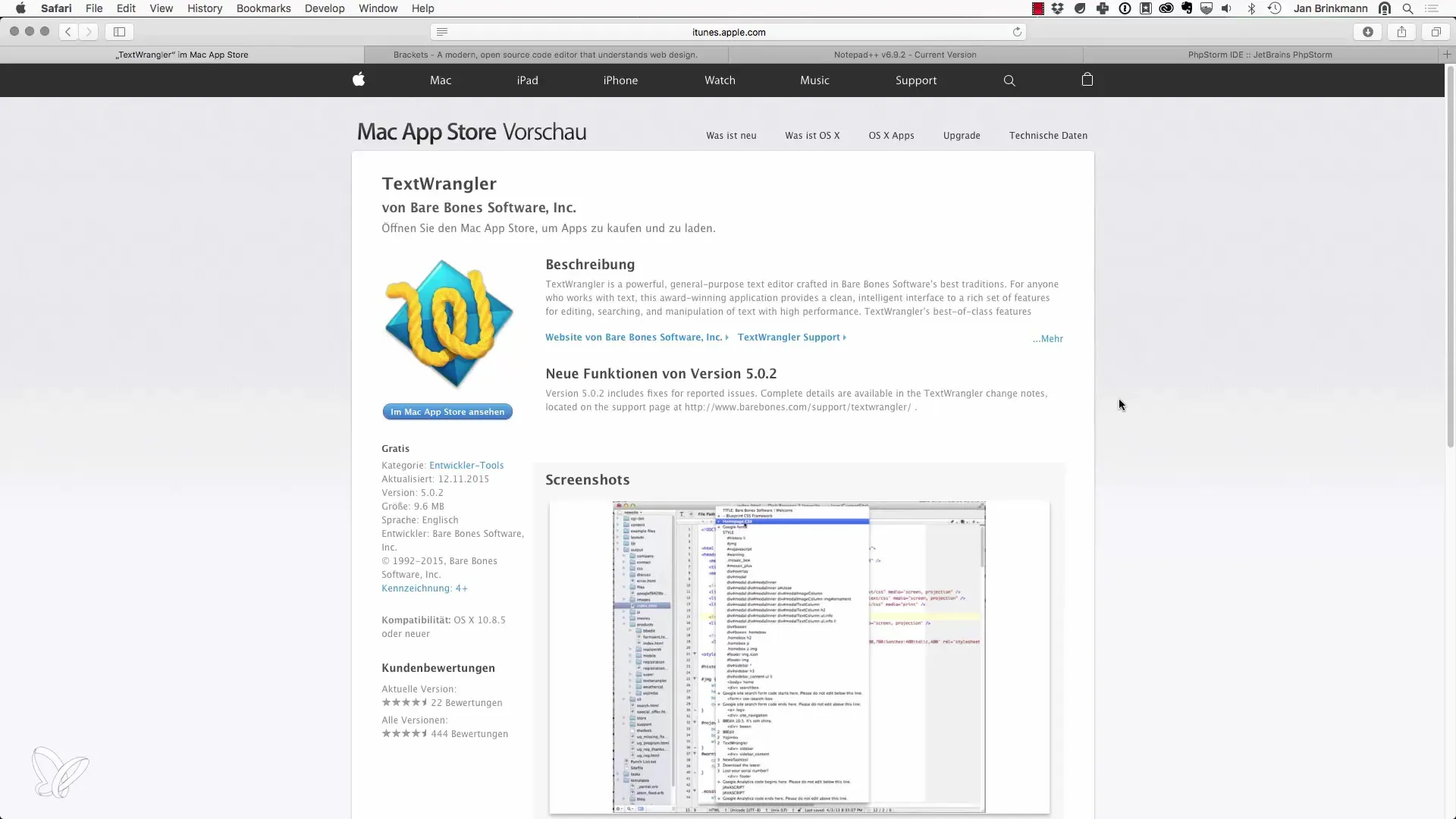 Beste Editor-Auswahl für PHP-Entwicklung