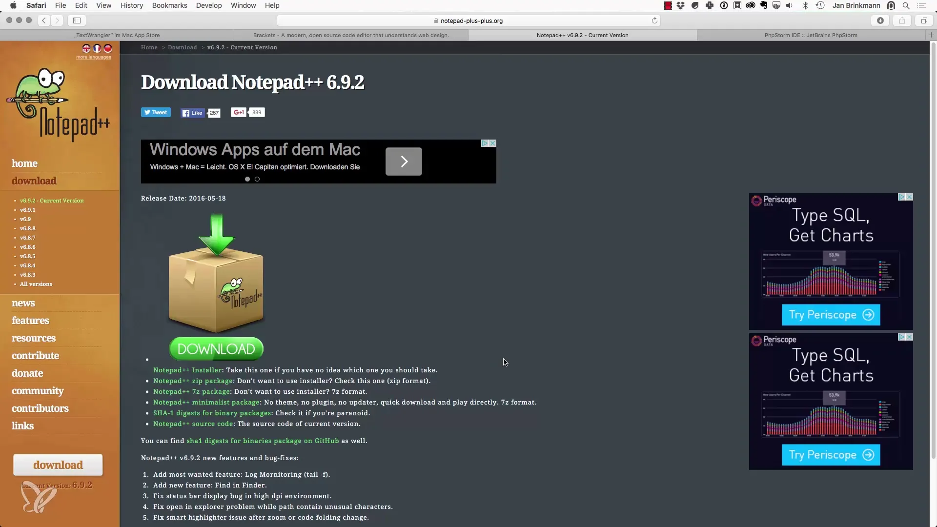 Beste Editor-Auswahl für PHP-Entwicklung
