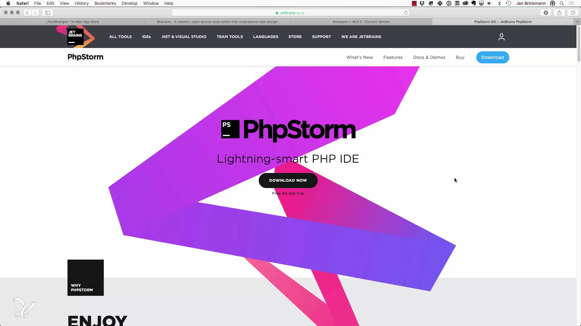 Best editor selection for PHP development