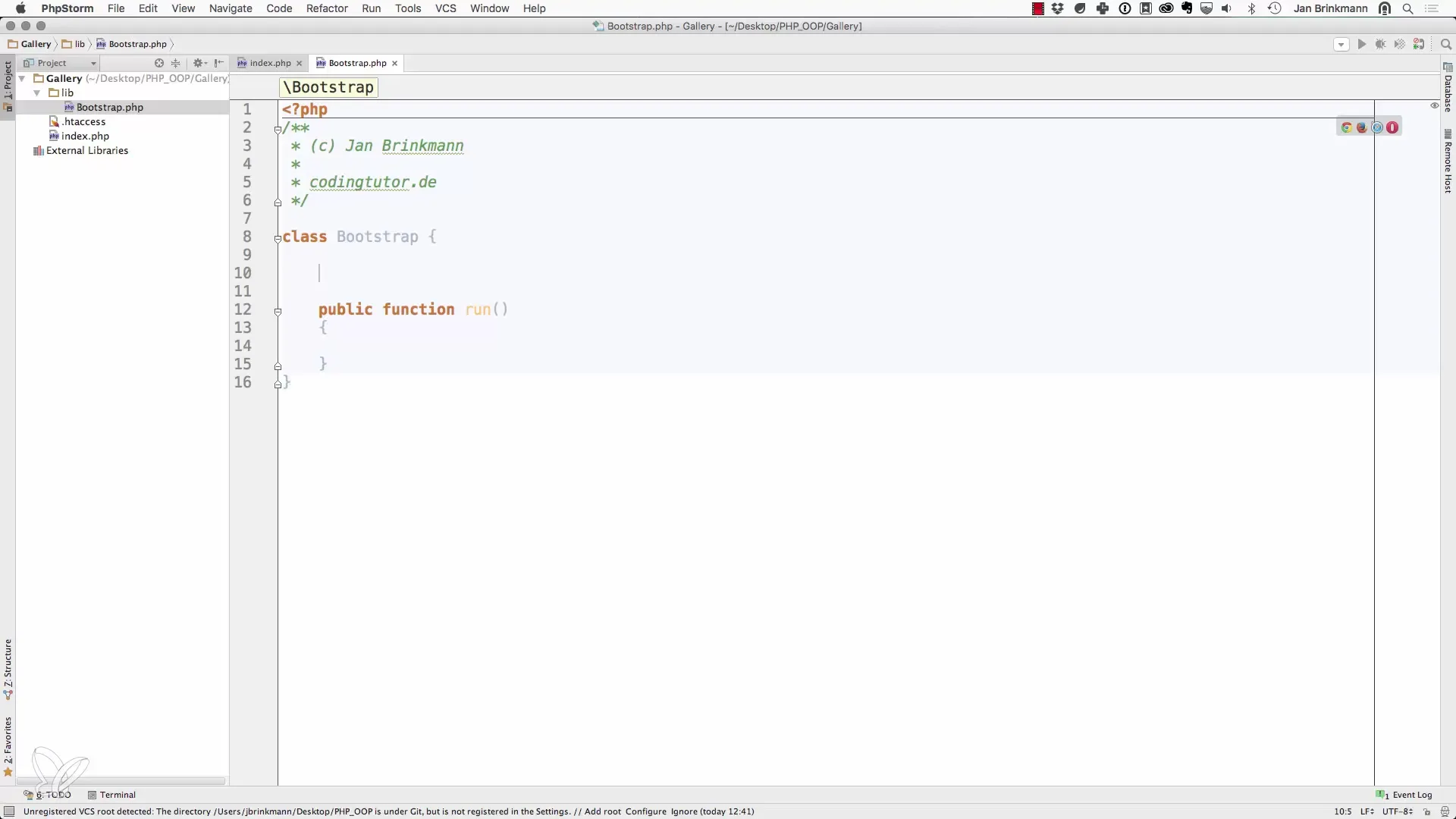 URL-hantering med Bootstrap-klass i PHP