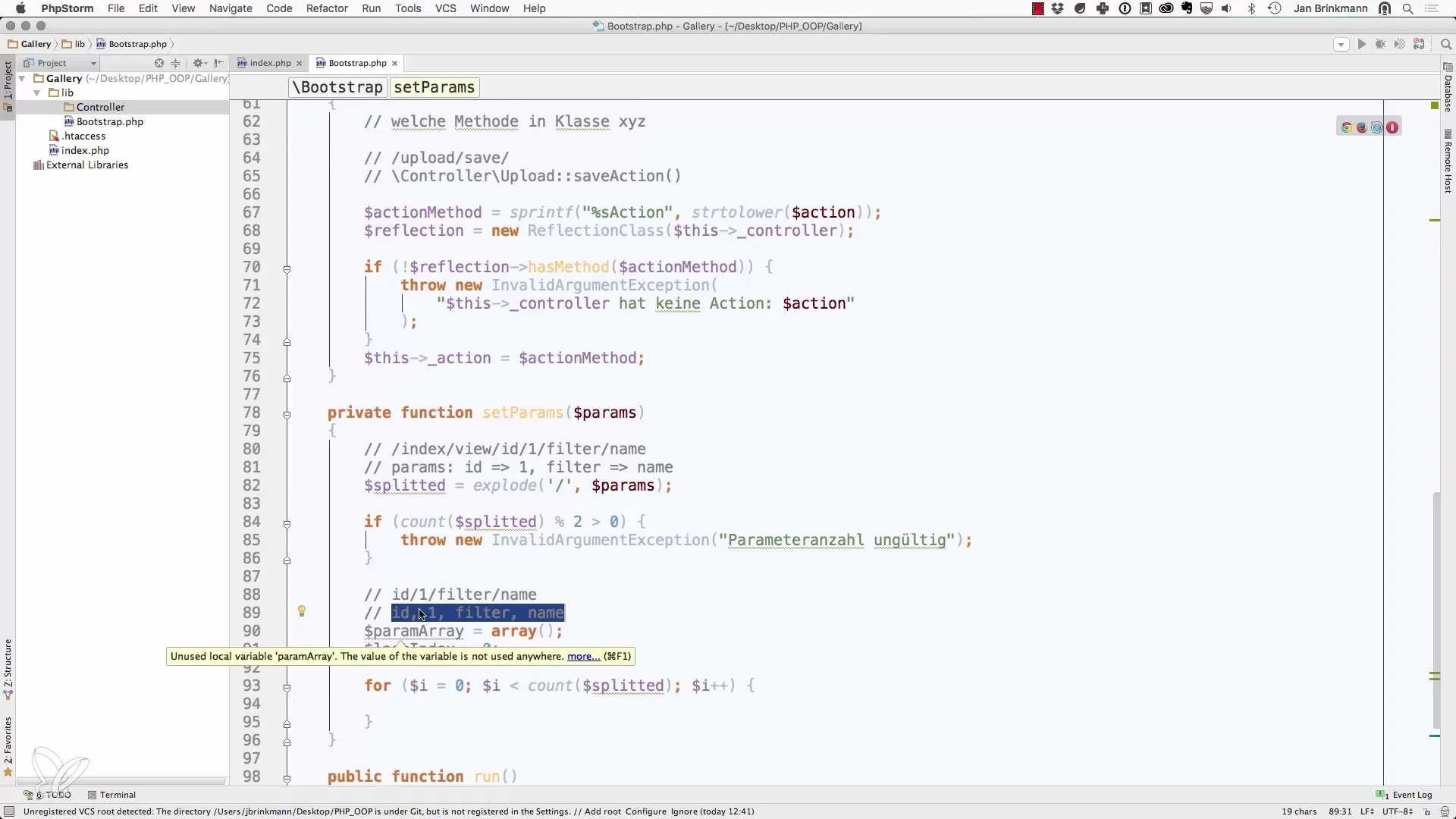 Maršrutēšana objektorientētajā PHP tīmekļa programmēšanā