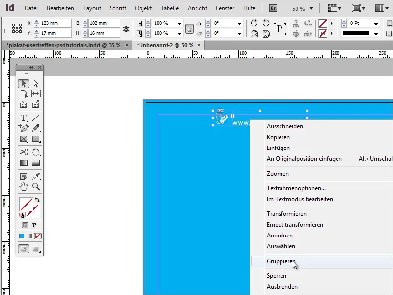 Crearea unui afiș în Adobe InDesign - Partea 1: Efect de raze Crearea unui poster în Adobe InDesign - Partea 1: Efect de raze
