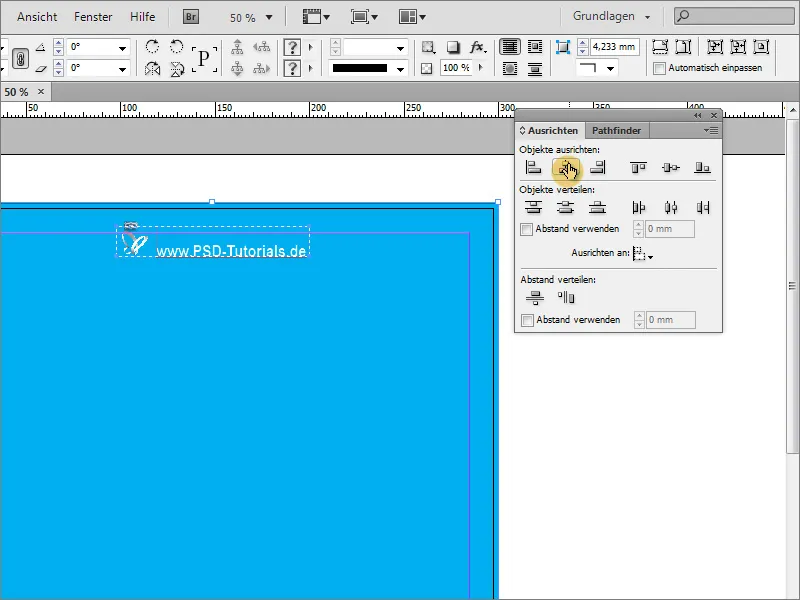 Mendesain poster di Adobe InDesign - Bagian 1: Efek sinar