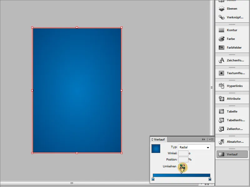 Membuat poster di Adobe InDesign - Bagian 1: Efek sinar