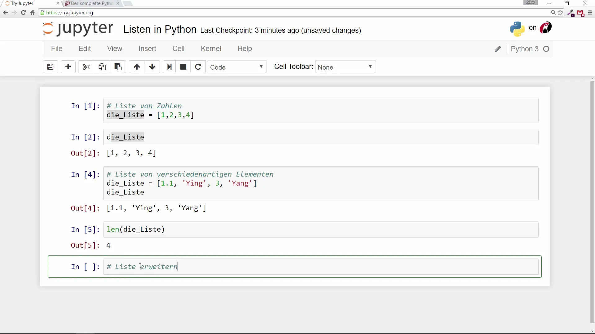 Python-programmering: Effectief met lijsten werken
