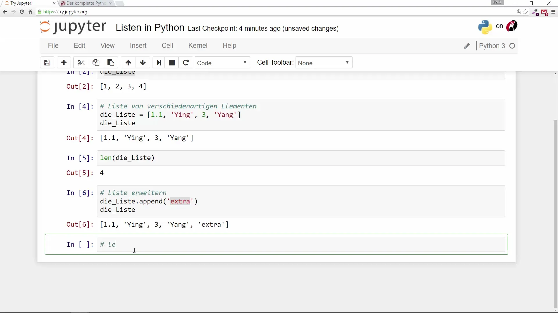 Python-programmering: Effectief werken met lijsten