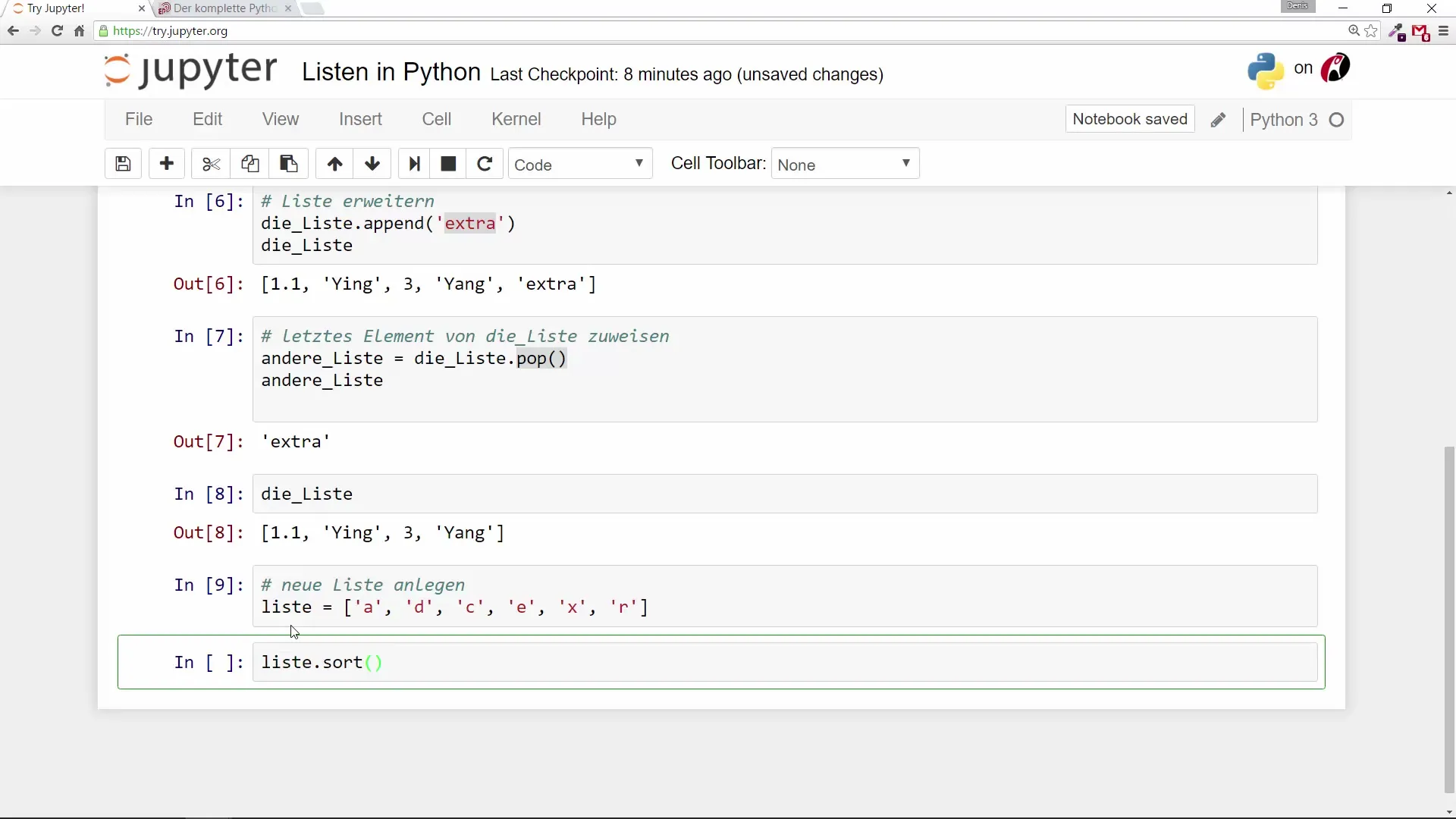 Python-programmering: Effectief met lijsten werken