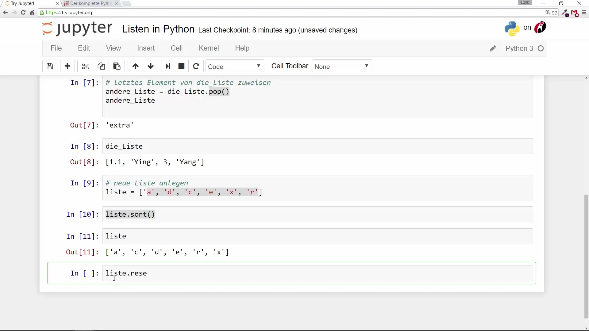 Python-programmering: Effectief met lijsten werken