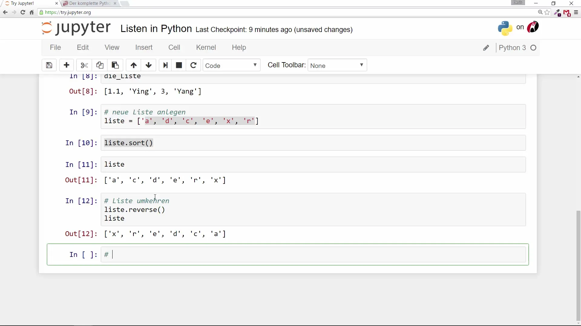 Python-programmering: Effectief met lijsten werken