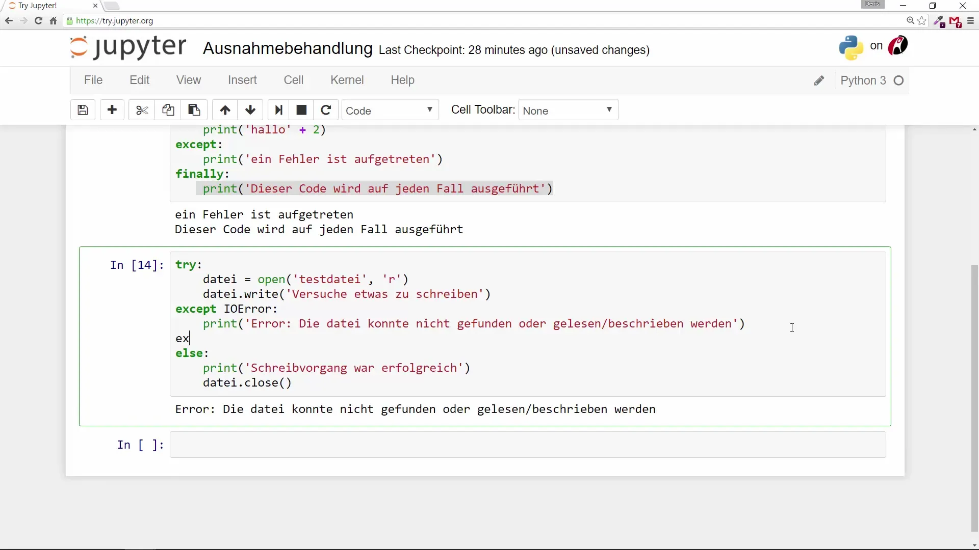 Tratamento de exceções em Python – Melhoria da estabilidade do código