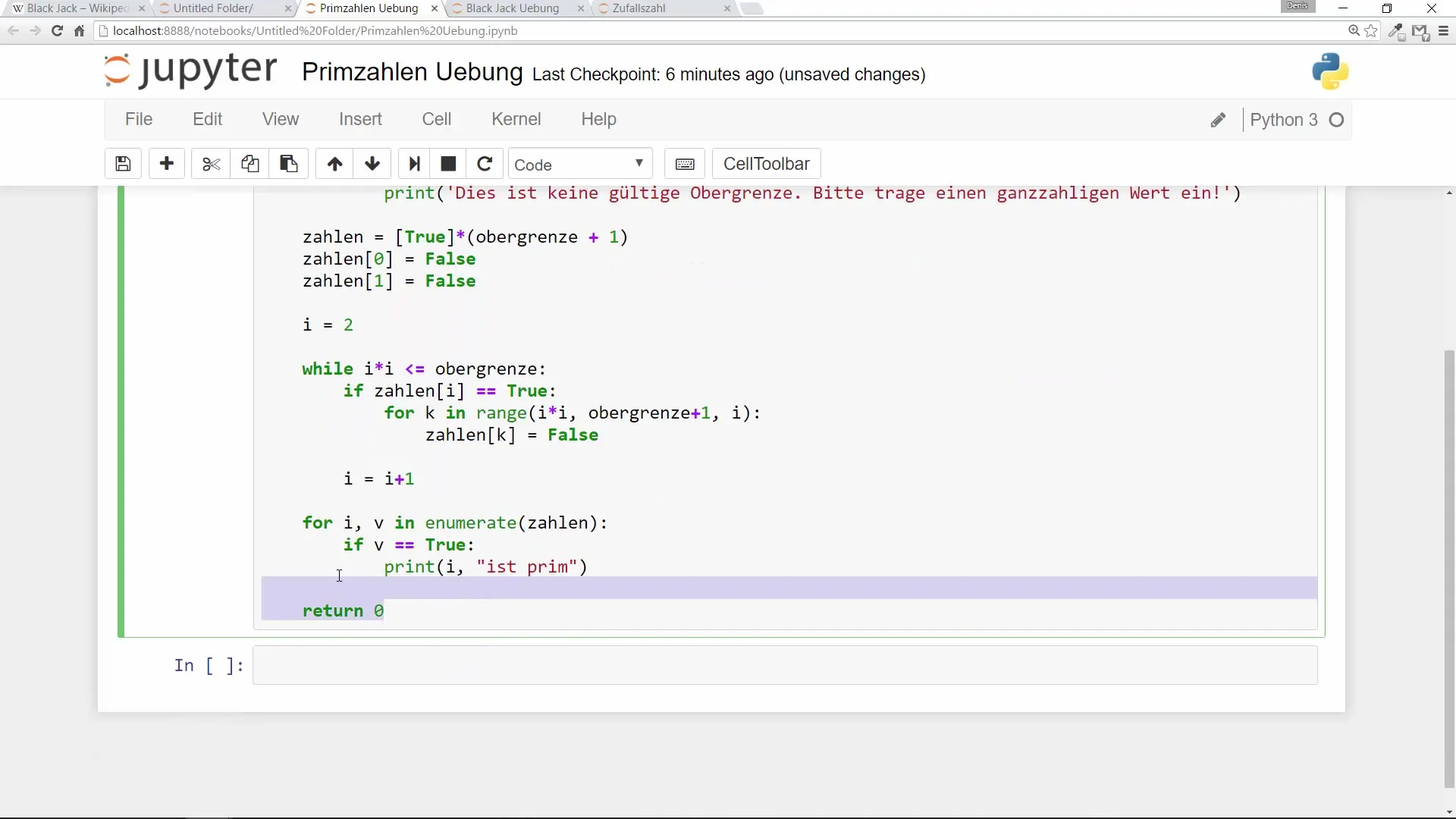 Nombres premiers en Python – Identification efficace par la programmation