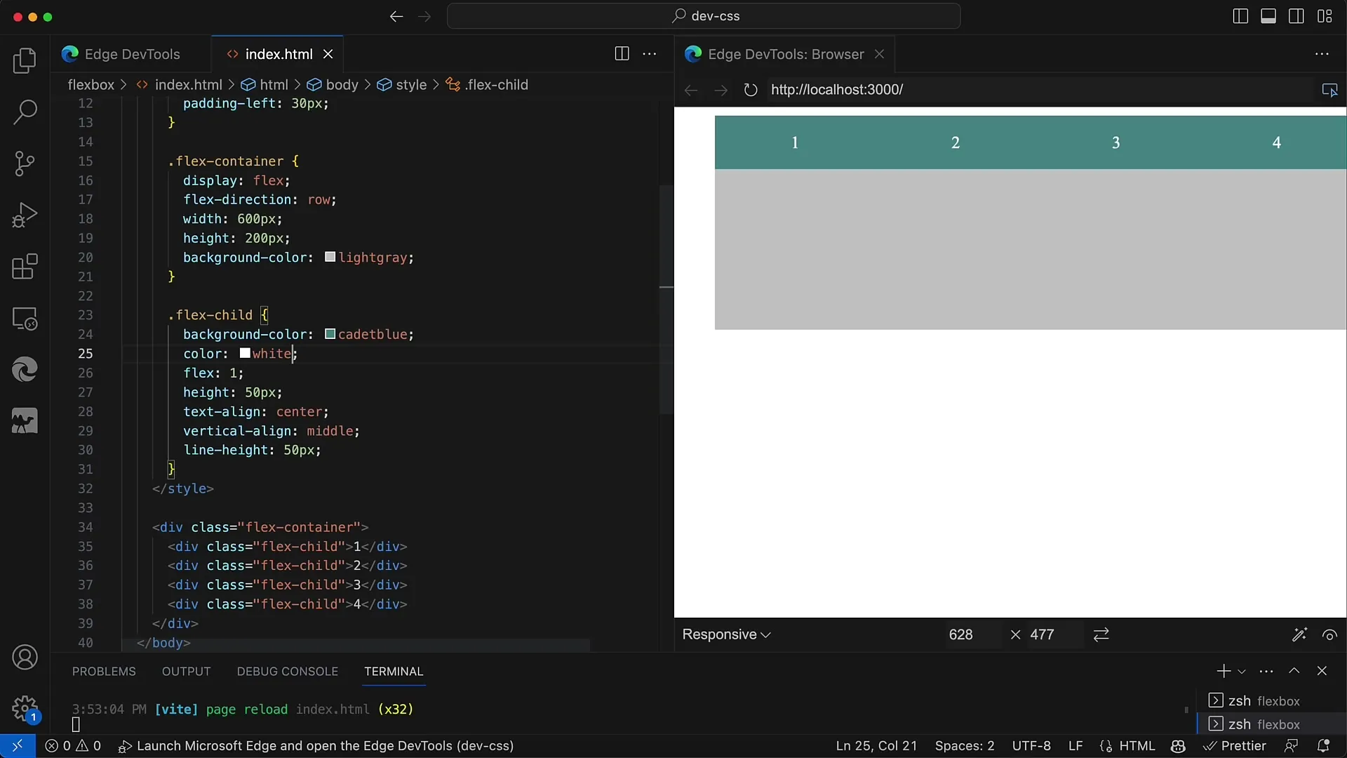 Flexbox Layout: Cum distribuiți elementele copil uniform