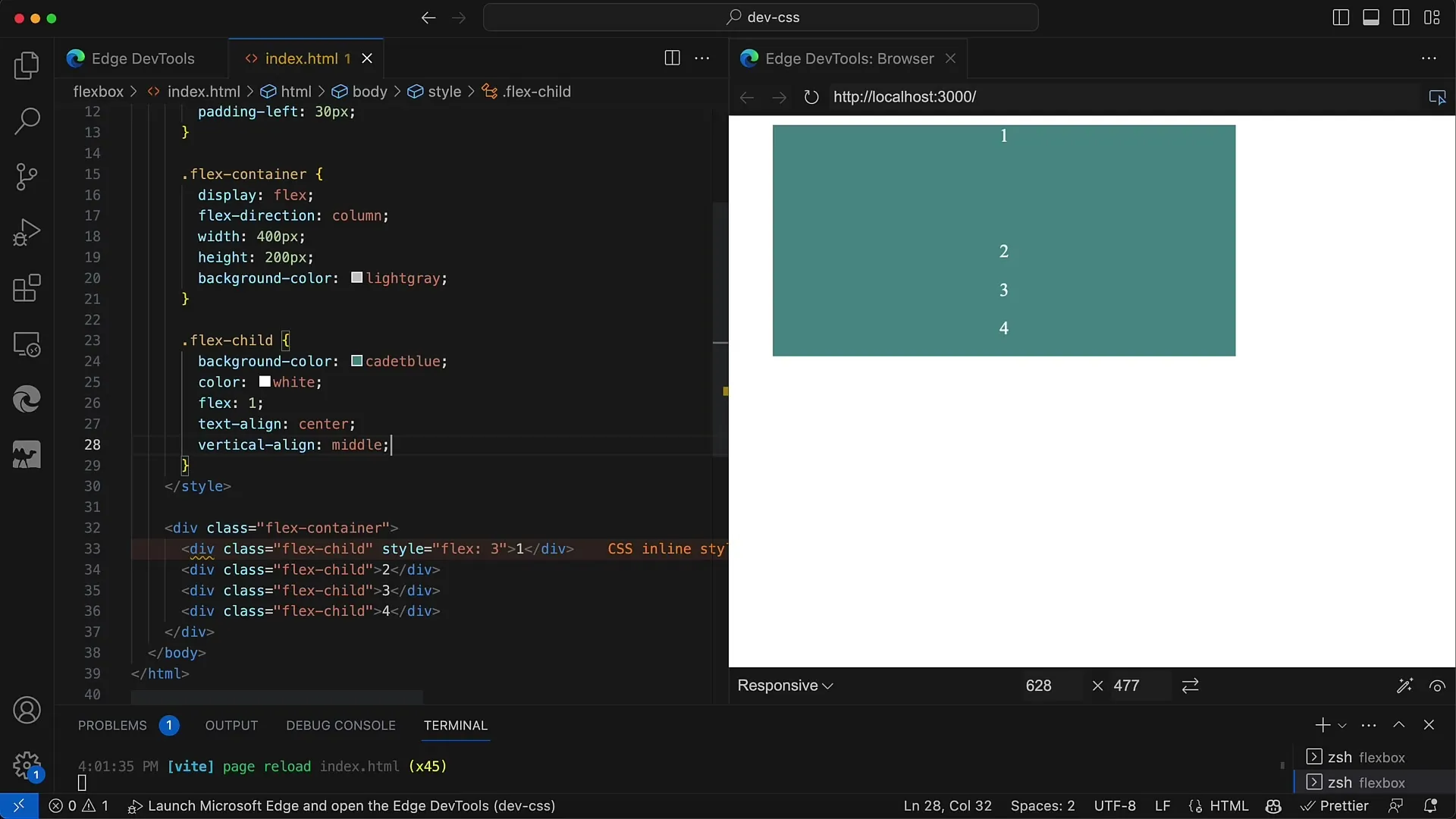 Flexbox Layout: Așa distribui copiii uniform