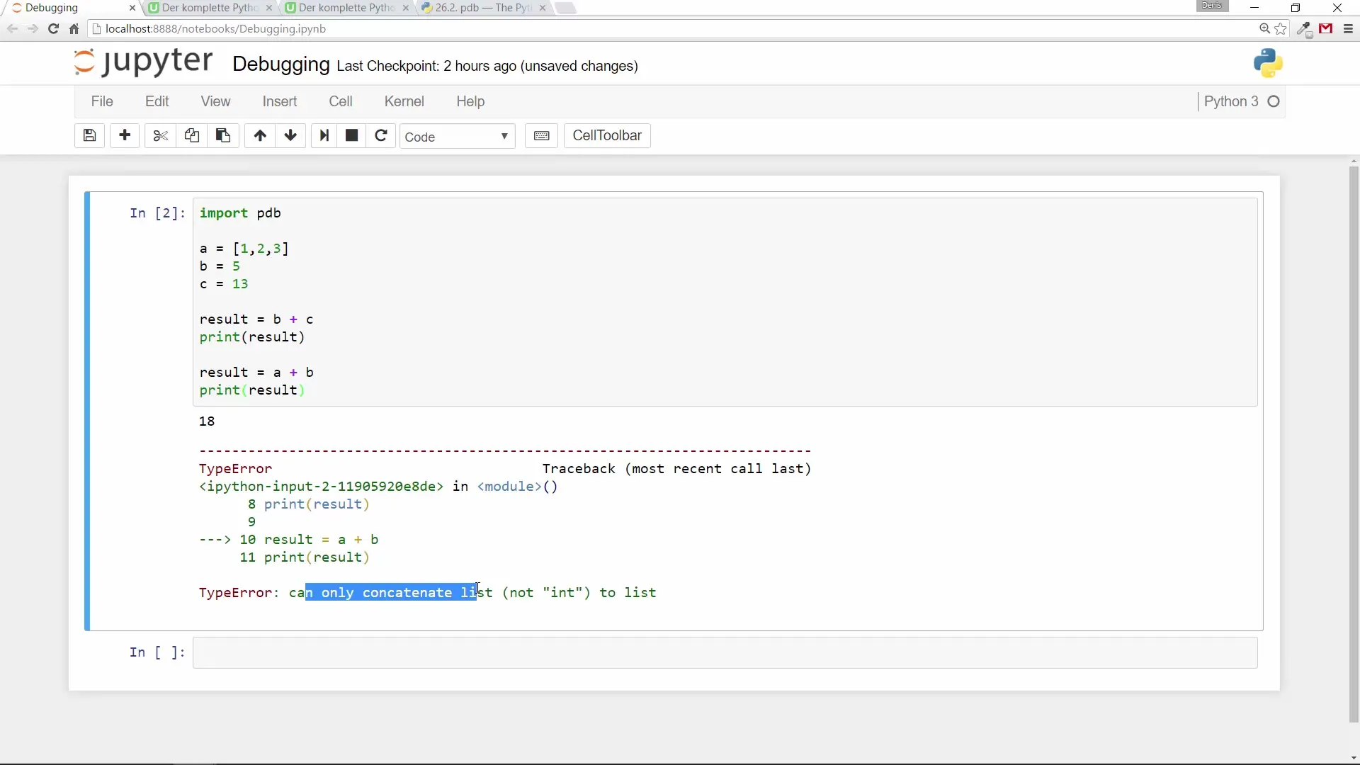 Mestre Python-debuggeren med PDB