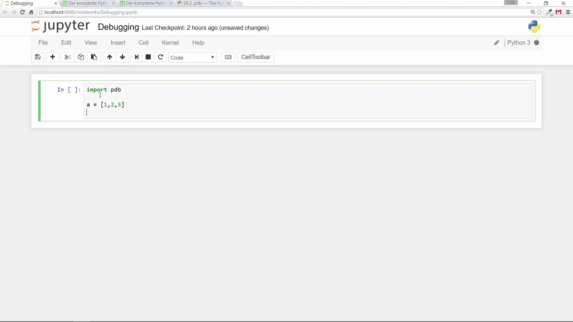 Mestre Python-debuggeren med PDB
