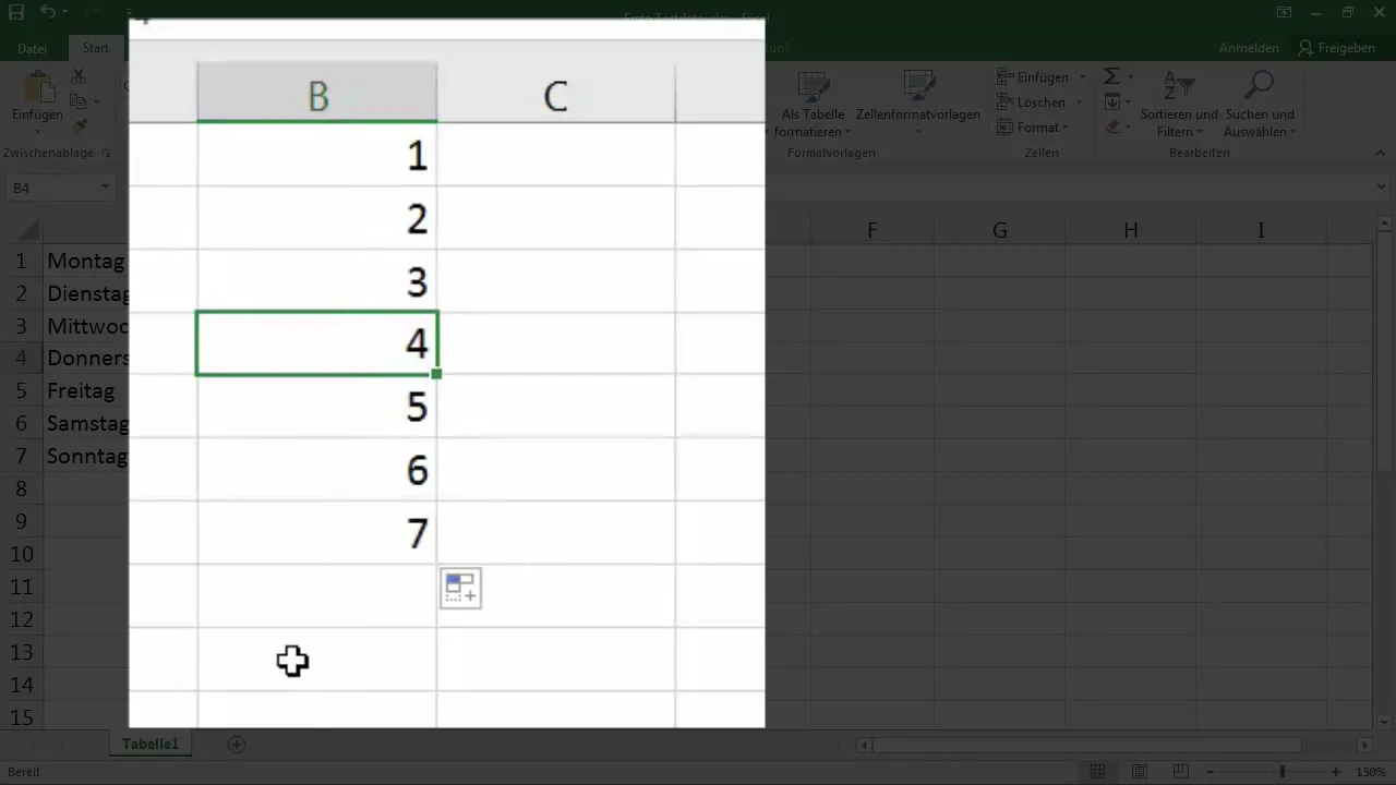 Managementul eficient al datelor în Excel: completare automată