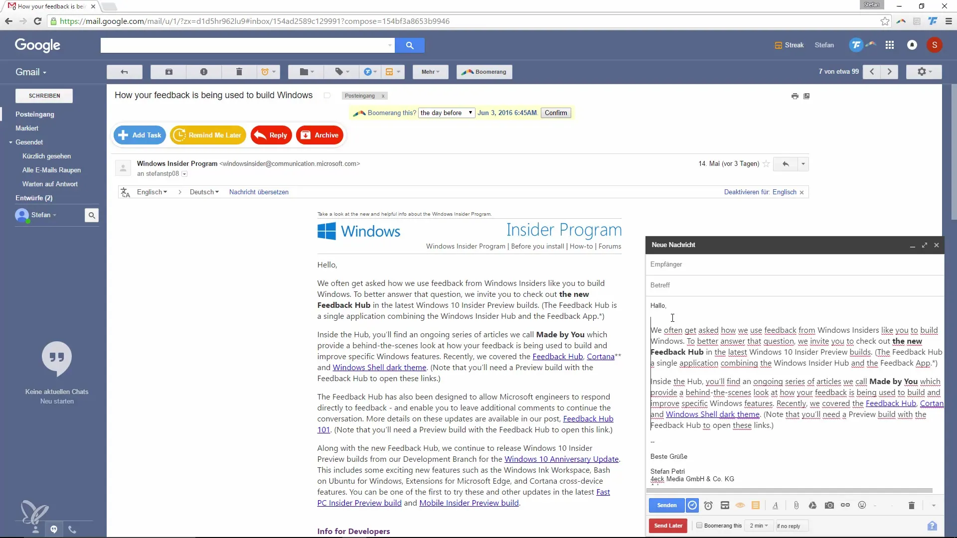 Google Mail Tricks - Utilizzare formattazioni e immagini in modo efficiente