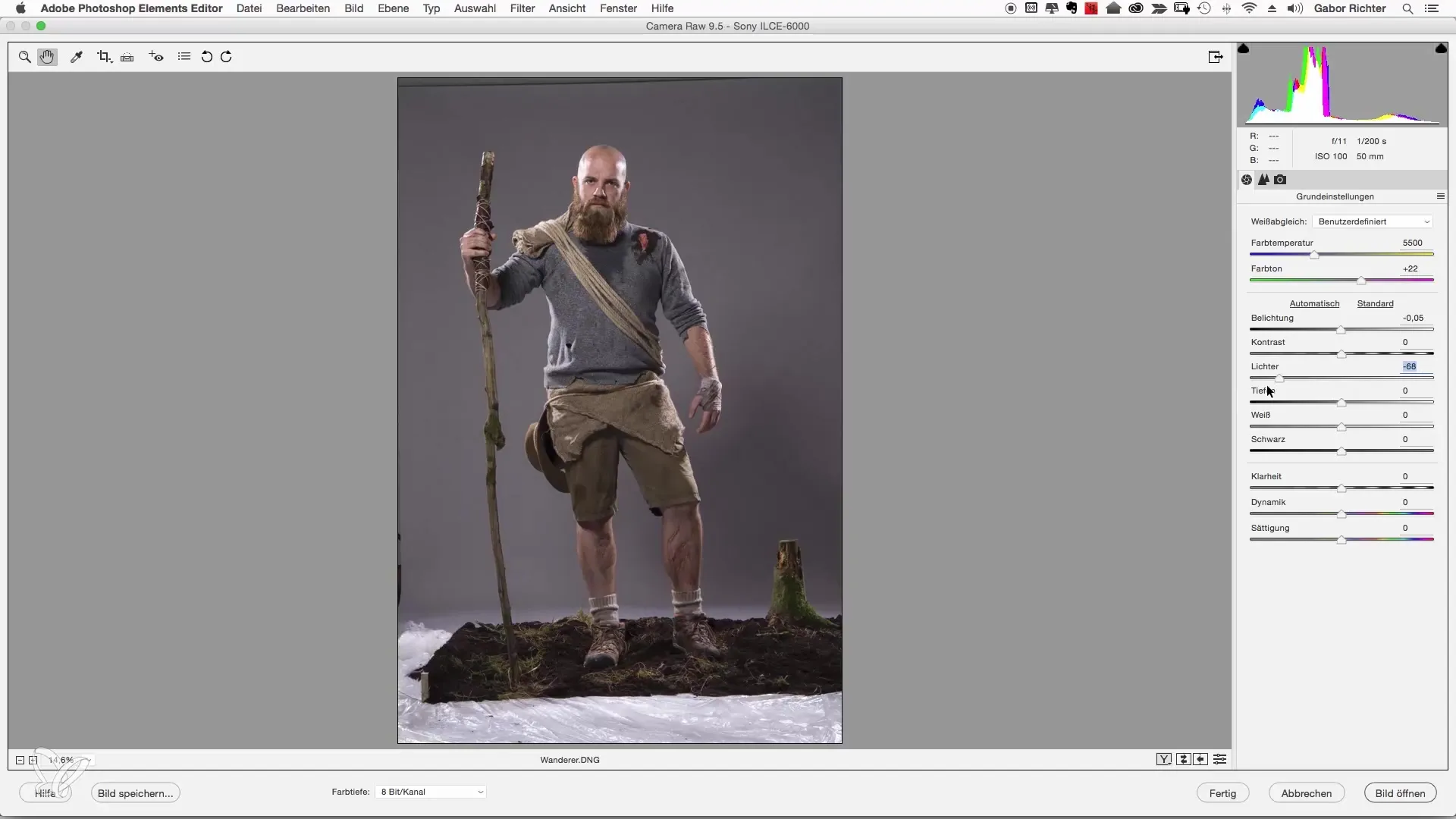 Raw-utvikling for perfekte portretter i Photoshop