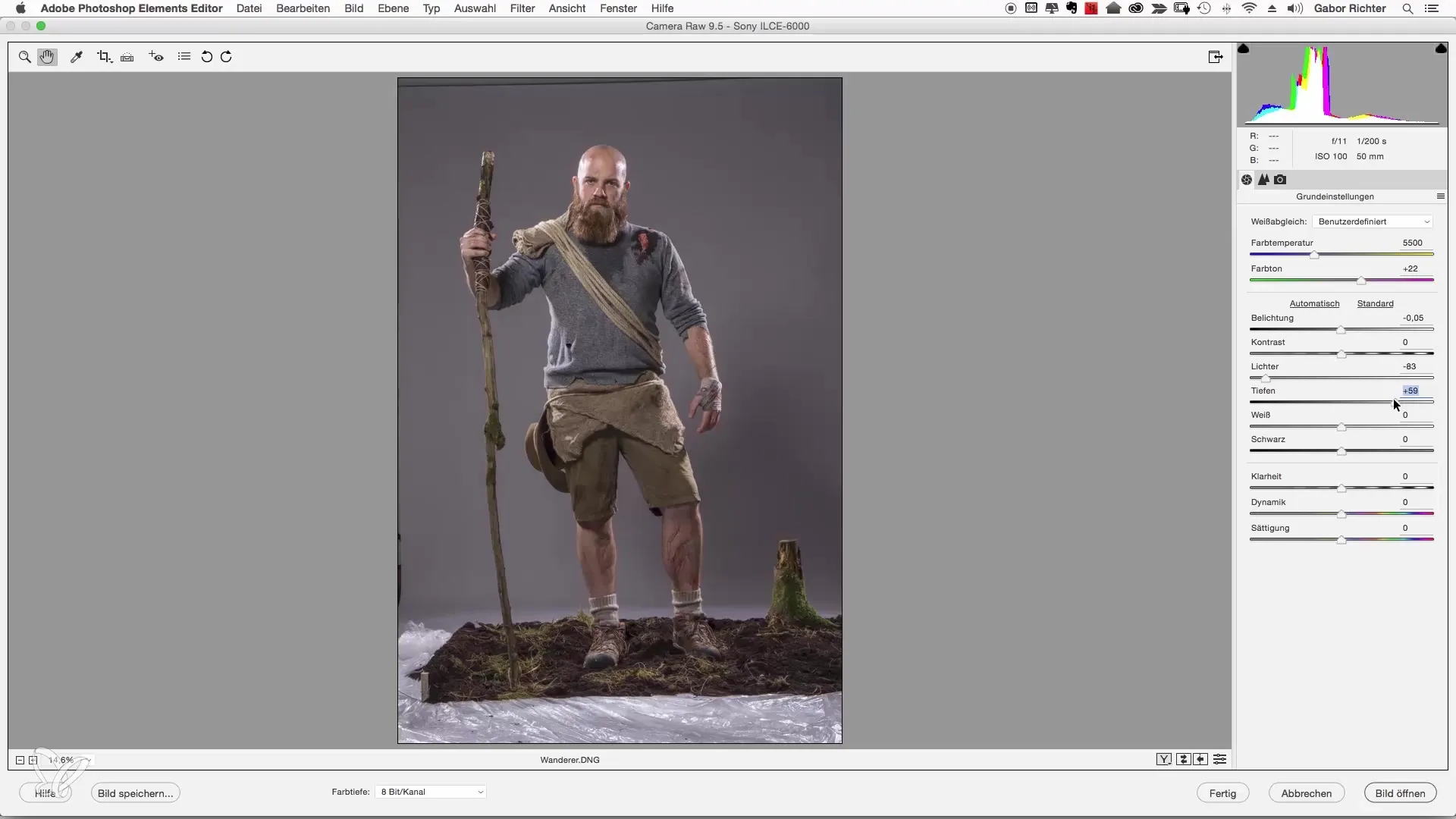 Raw-utvikling for perfekte portretter i Photoshop