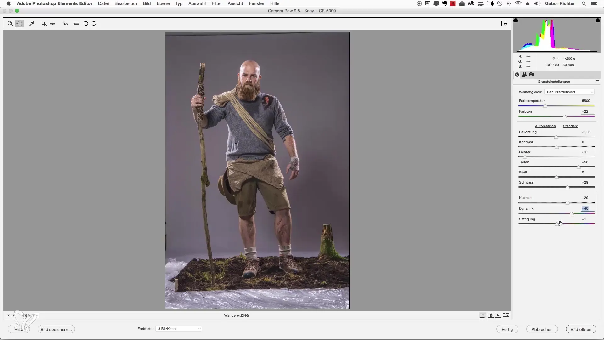 Raw-utvikling for perfekte portretter i Photoshop