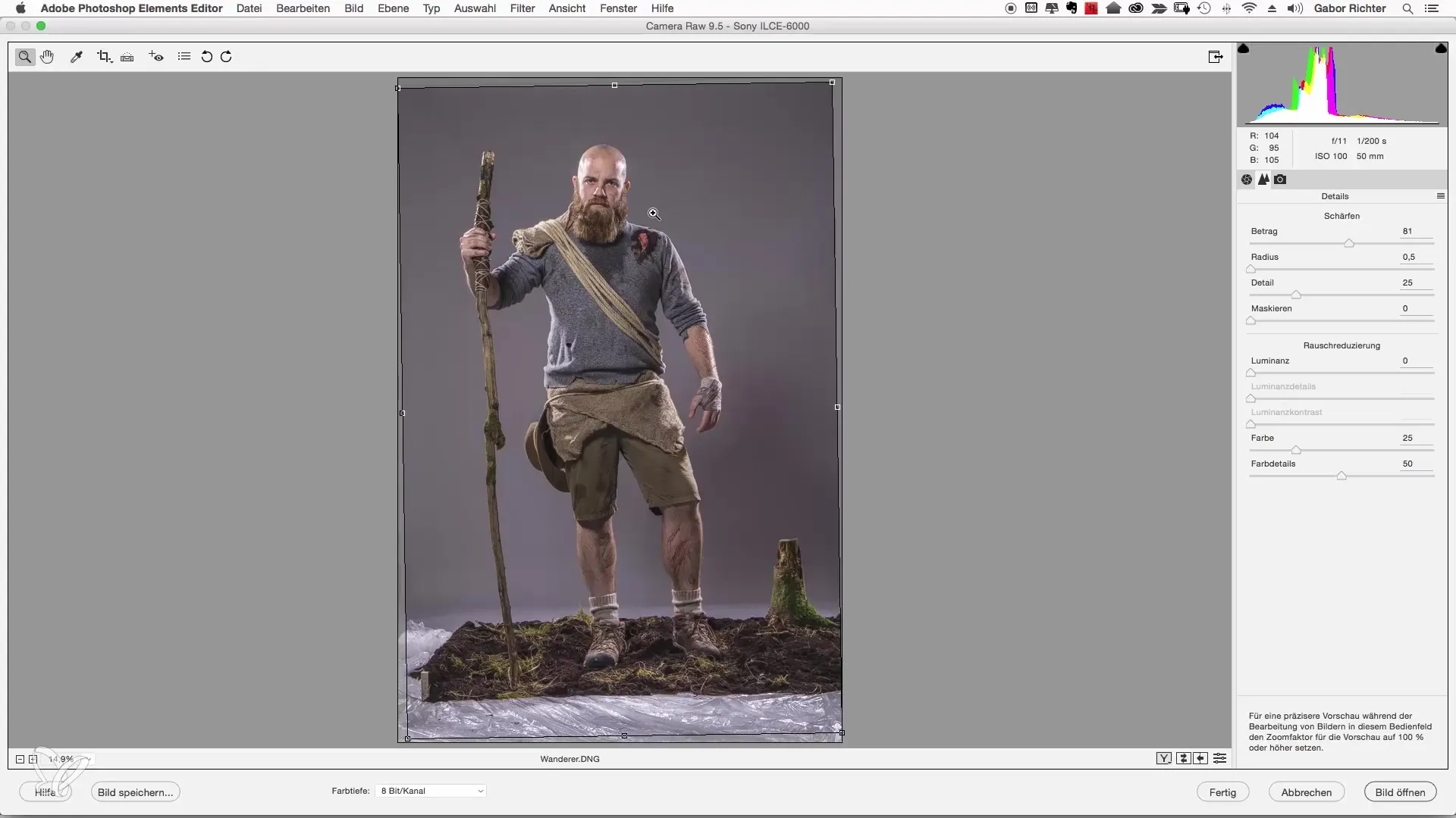 Raw-utvikling for perfekte portretter i Photoshop