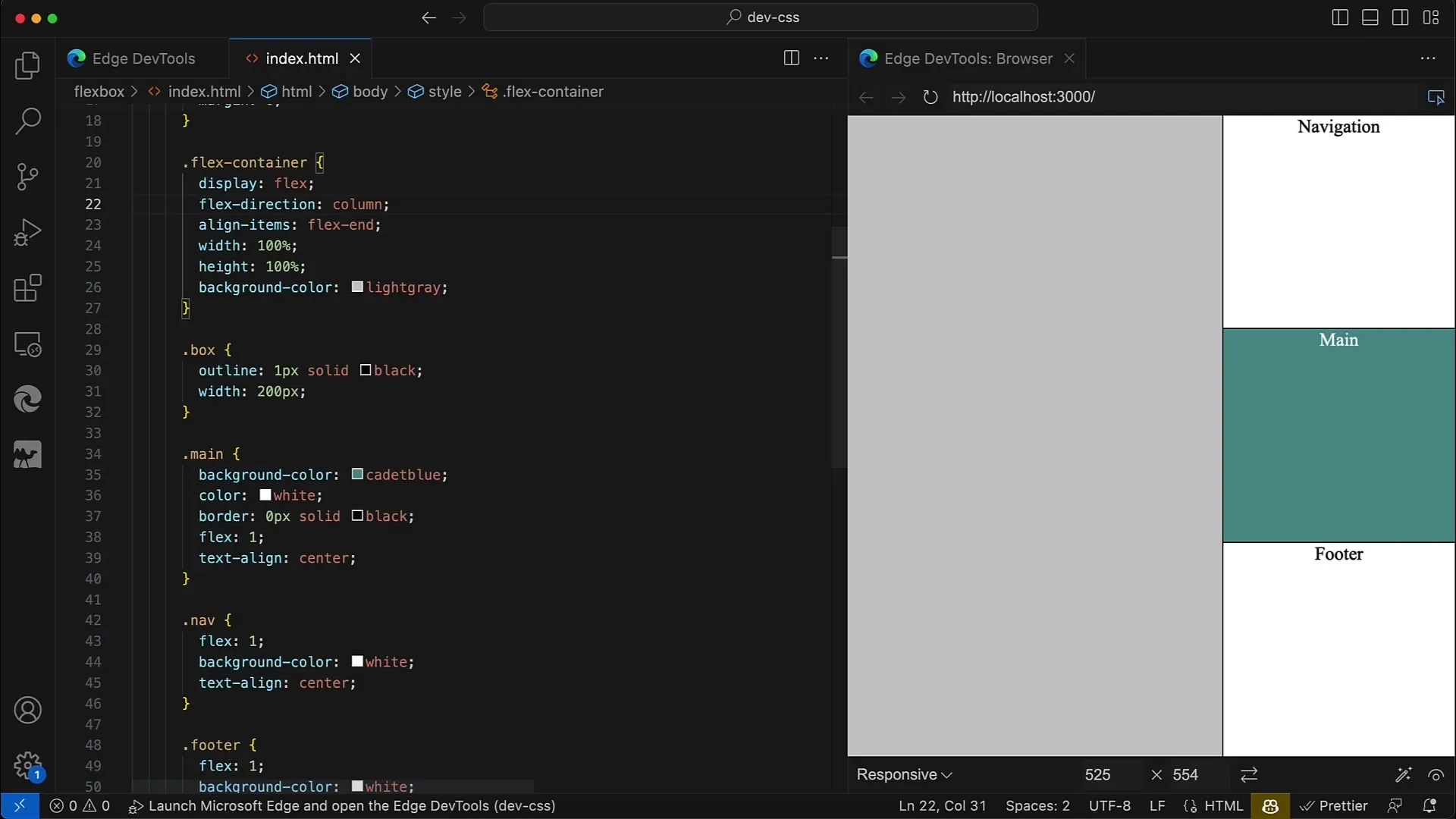 Flexbox v CSS - Zarovnání potomků jednoduše