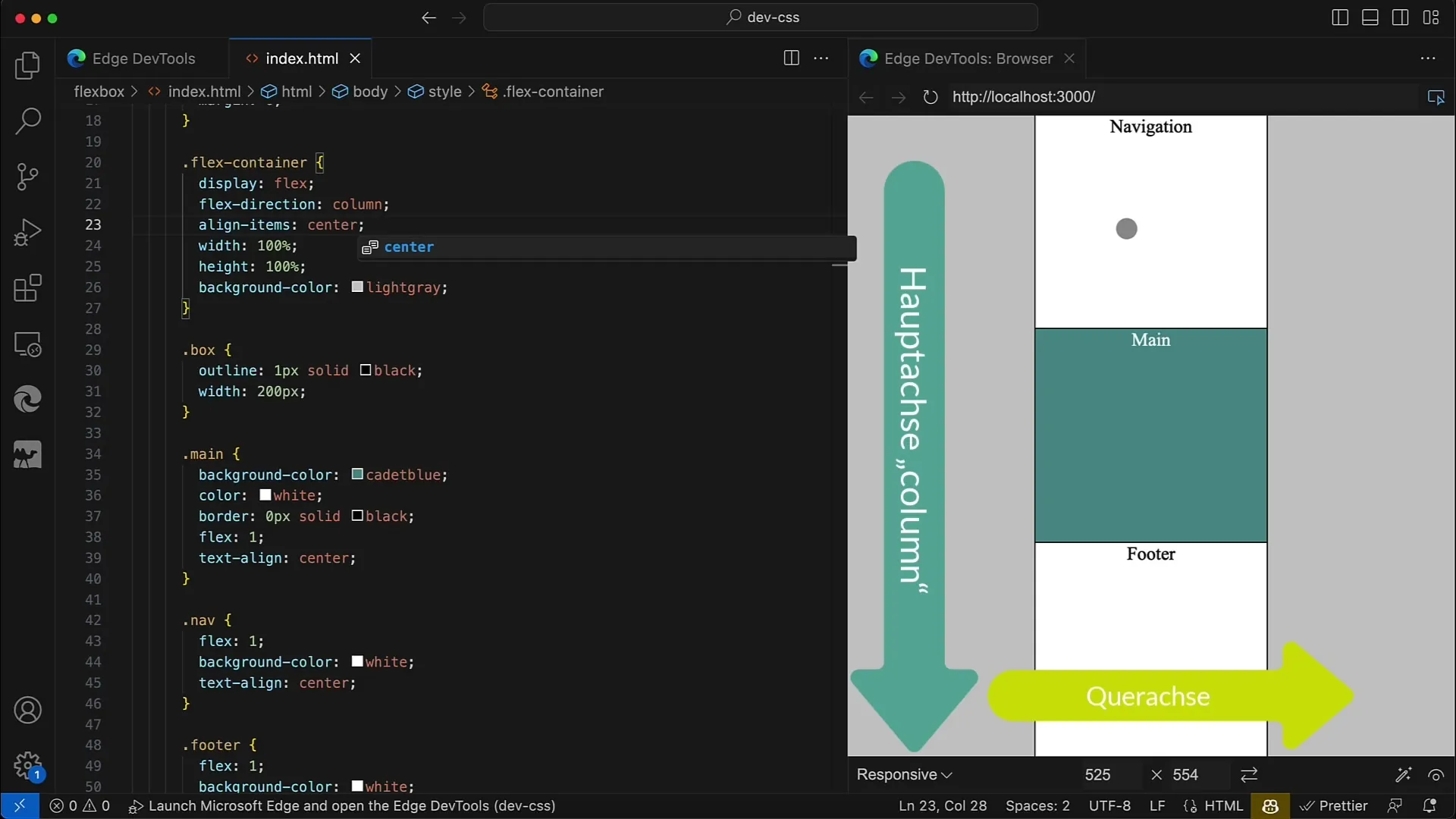 Flexbox v CSS - Zarovnání potomků snadno provedeno