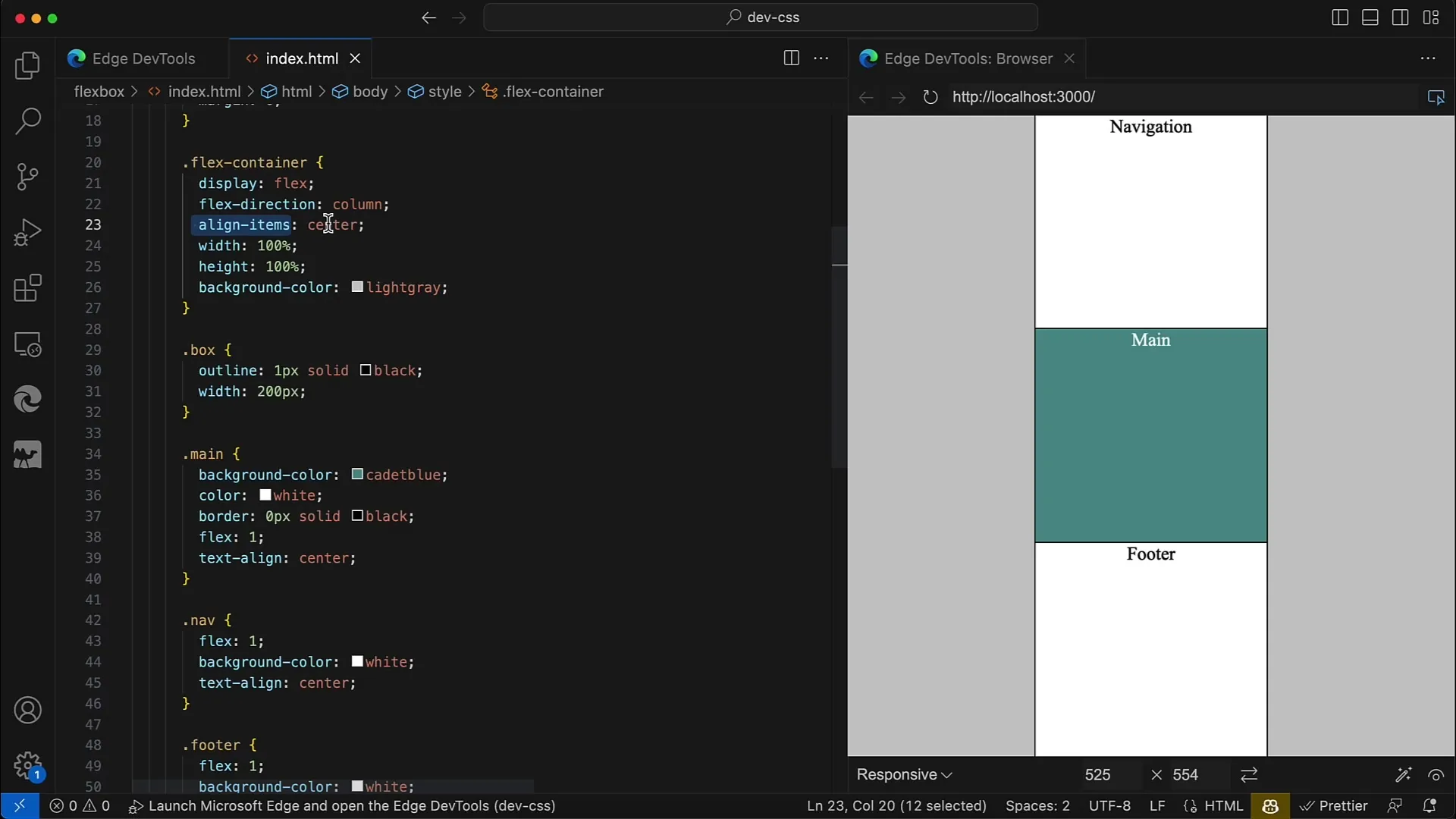 Flexbox v CSS - Zarovnání potomků snadno provedeno
