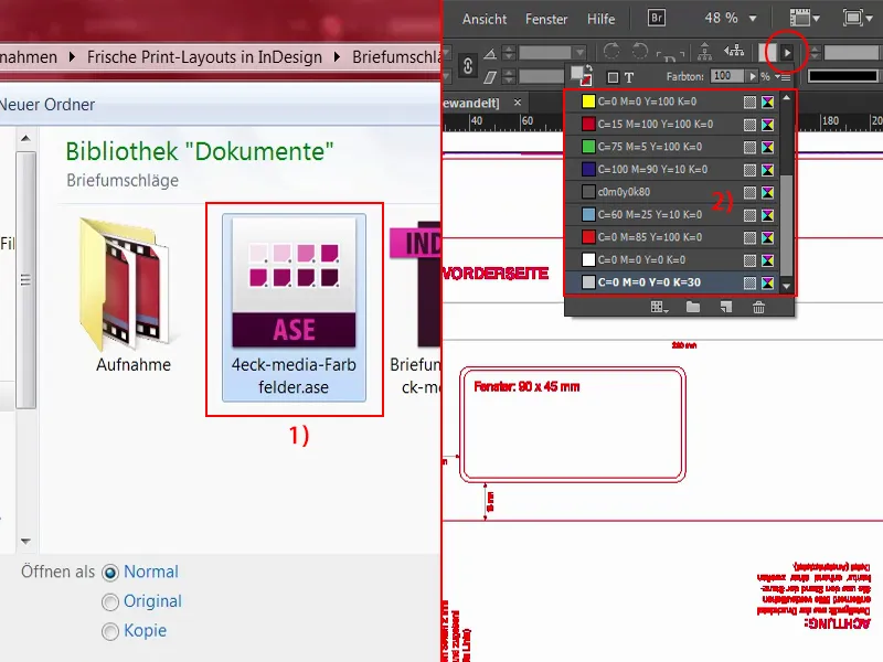 Elaborarea generală a printurilor și designul plicurilor într-un aspect de afaceri
