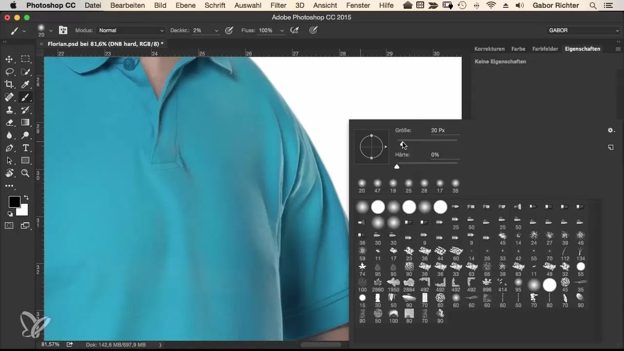 Comic-Style Workflow: Dodge and Burn für Kleidung