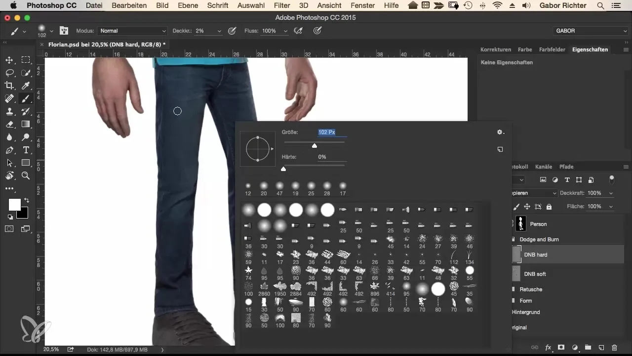 Comic-Style Workflow: Dodge and Burn für Kleidung