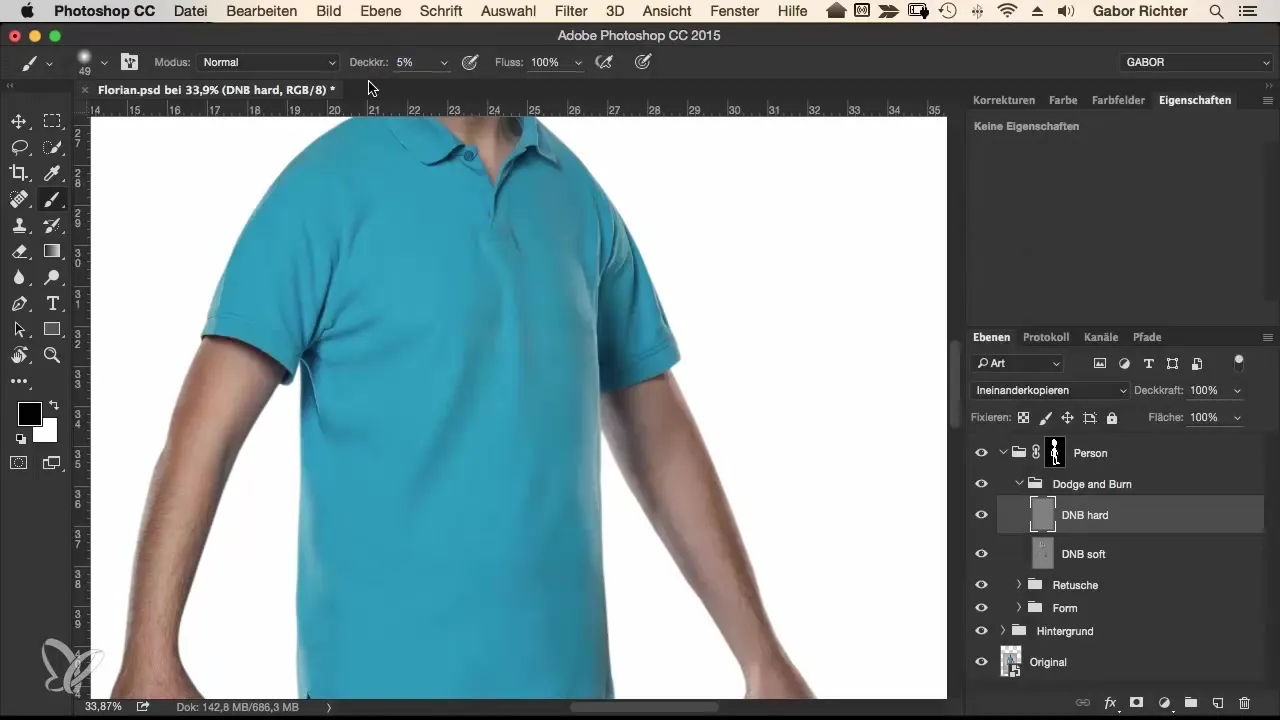 Comic-Style Workflow: Dodge and Burn für Kleidung