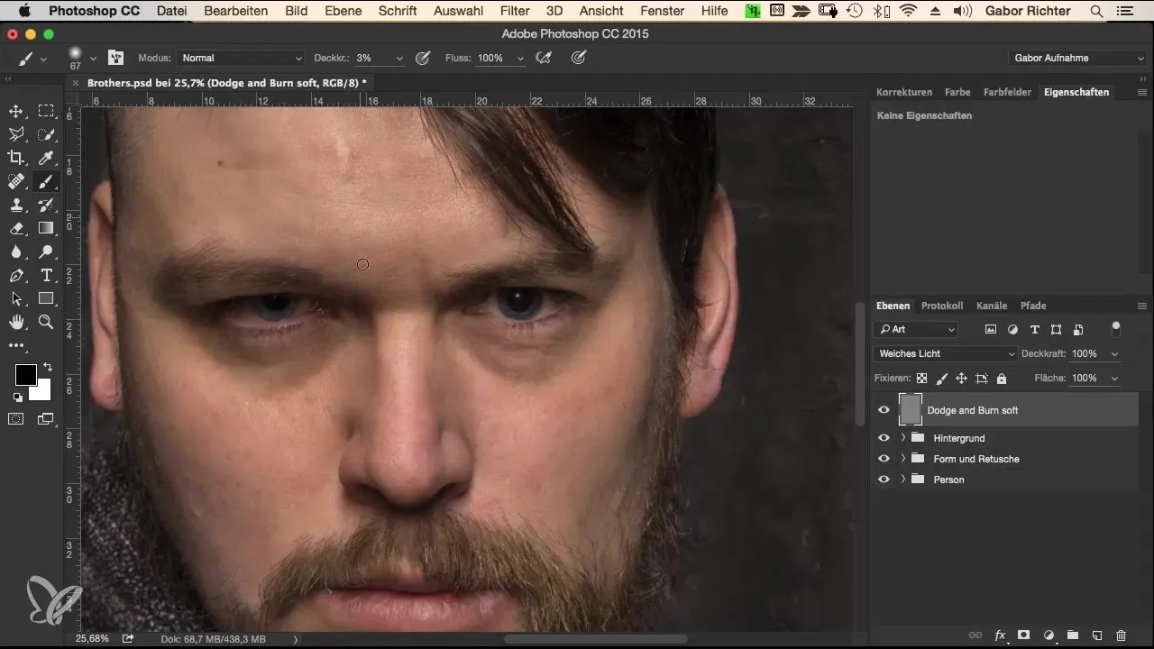 Intensiviere Porträts in Photoshop mit Dodge and Burn