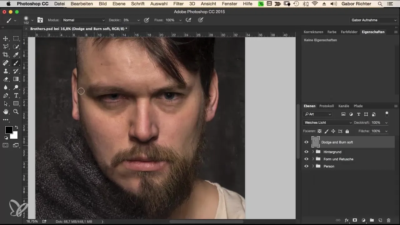 Intensiviere Porträts in Photoshop mit Dodge and Burn