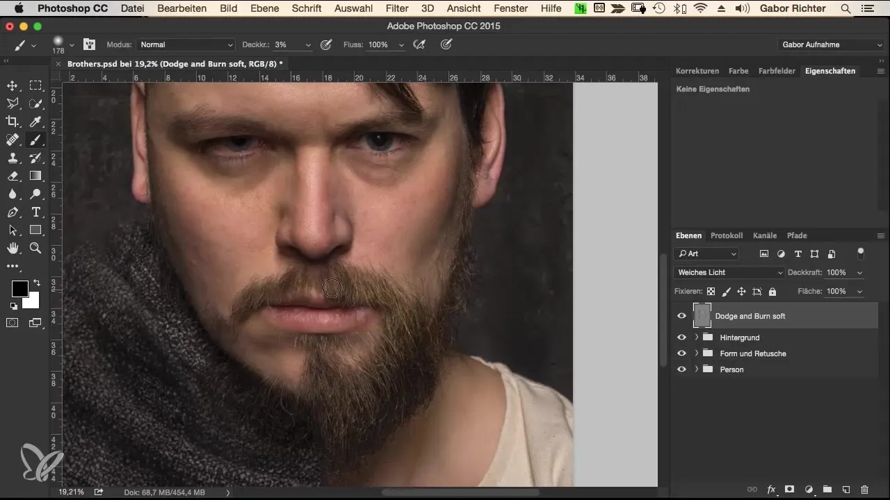 Intensiviere Porträts in Photoshop mit Dodge and Burn
