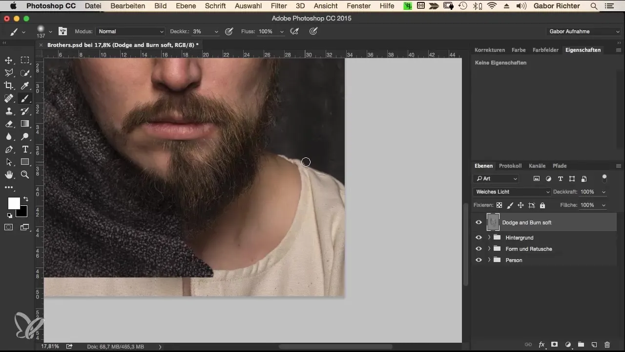 Intensiviere Porträts in Photoshop mit Dodge and Burn