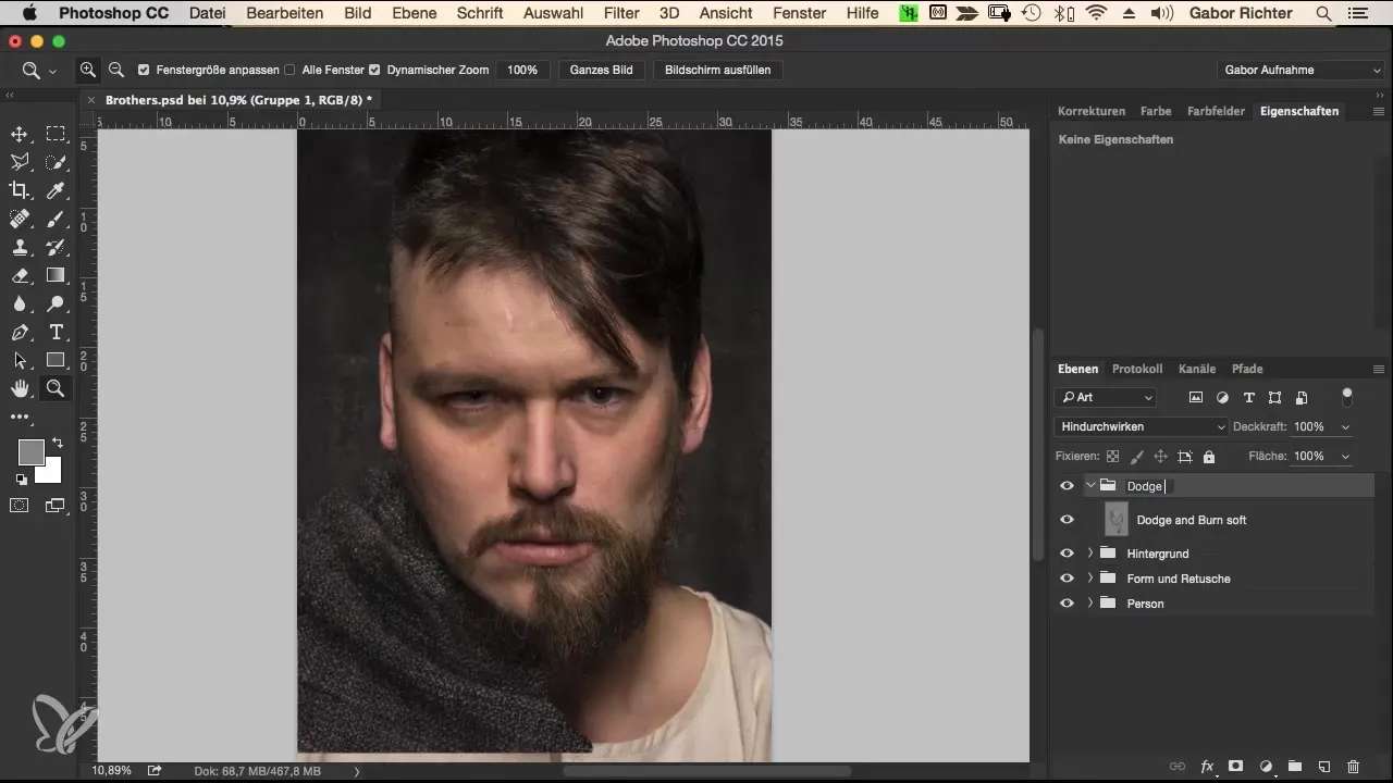 Intensiviere Porträts in Photoshop mit Dodge and Burn