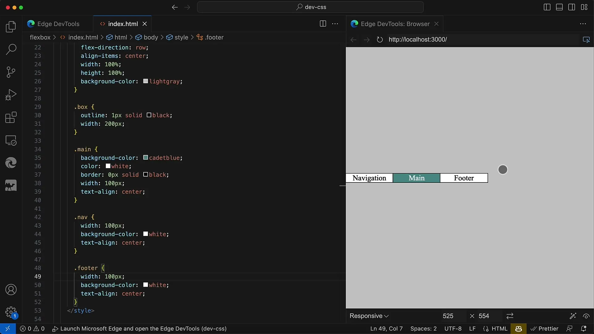 Flexbox v CSS a HTML: Návody na zarovnání v hlavní ose