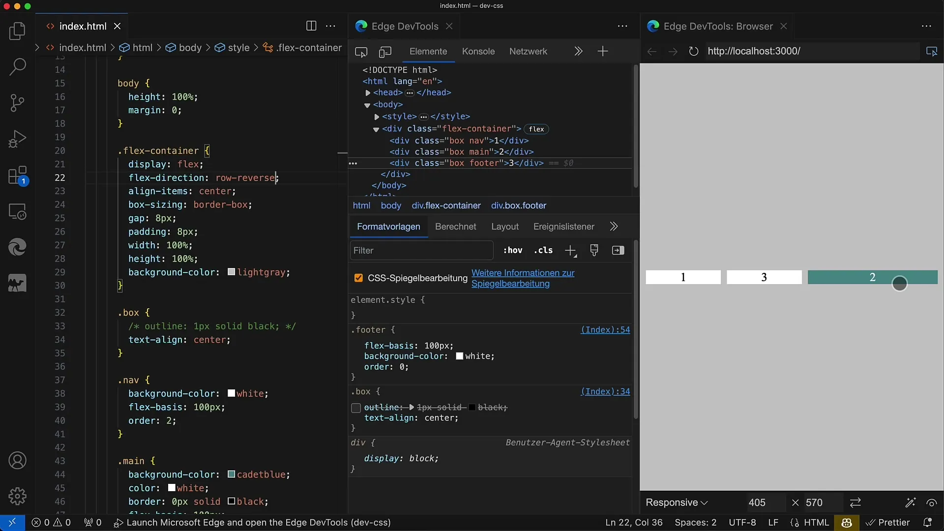 Flexbox v CSS: Jak třídit prvky pomocí vlastnosti Order a reverzním směrem