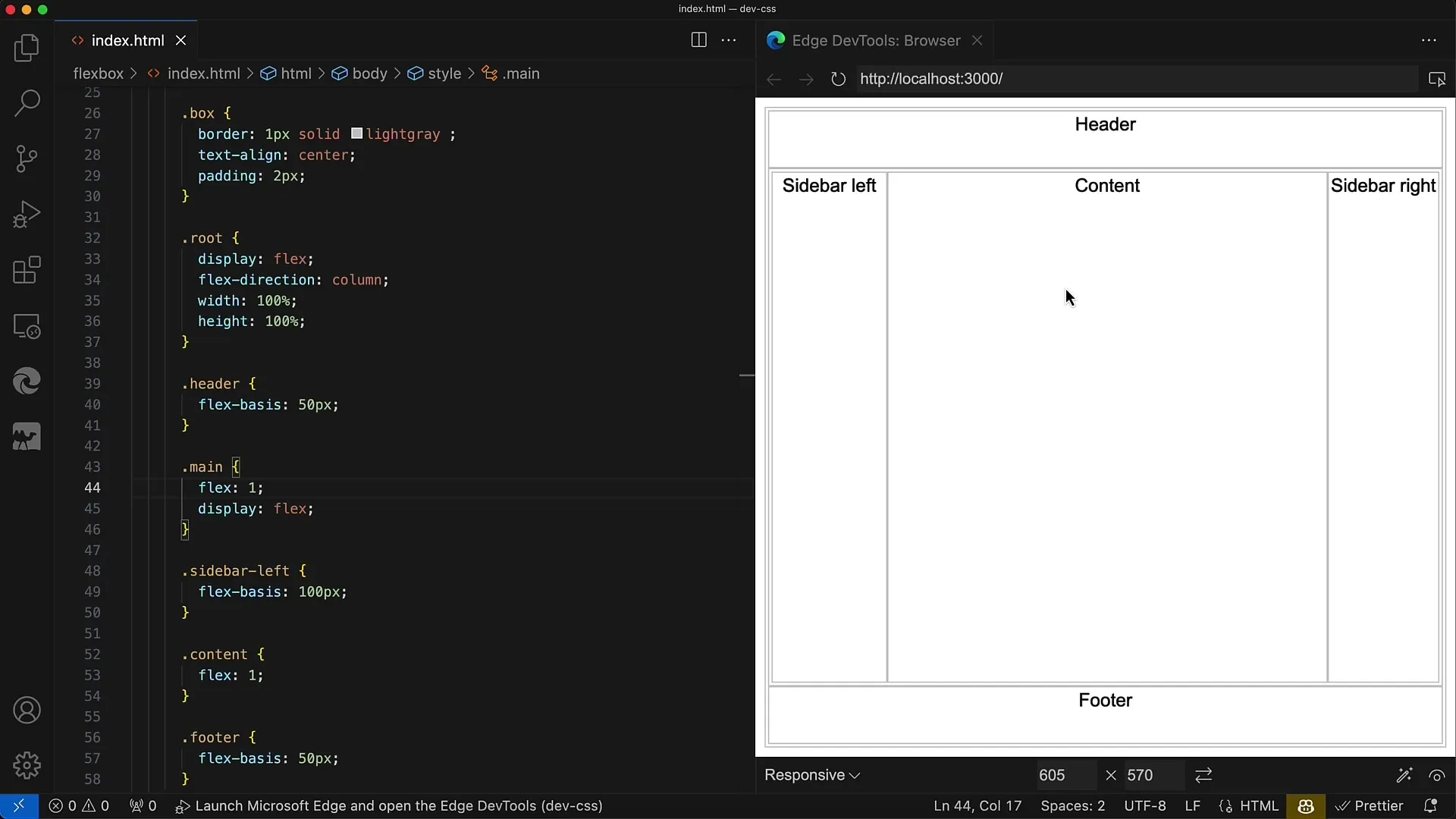 Flexbox v CSS a HTML: Jednoduše vytvořte zanořená rozložení